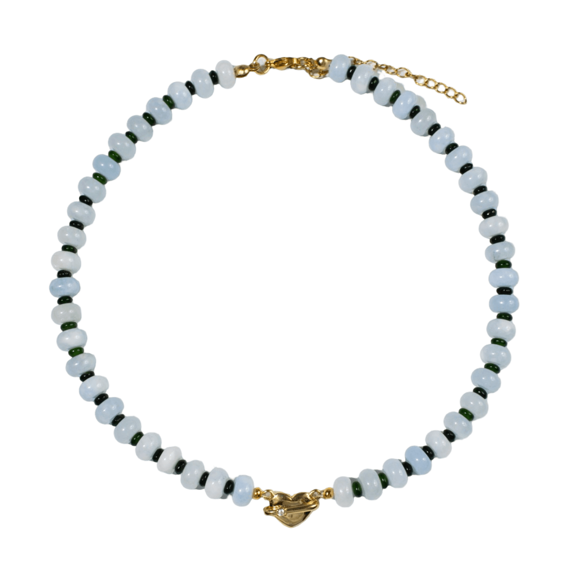 Love Orbit Choker - Blue Aura