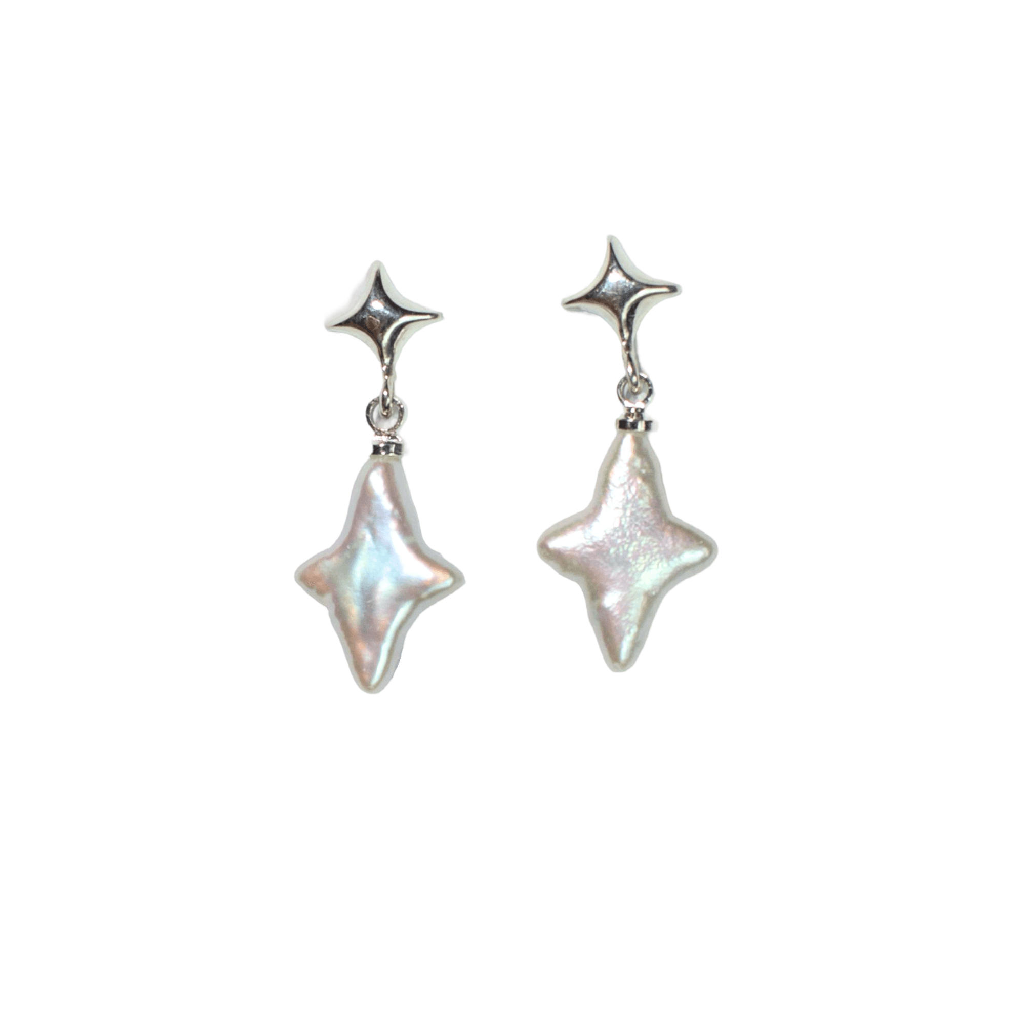 Cosmic Star Pearl Earring