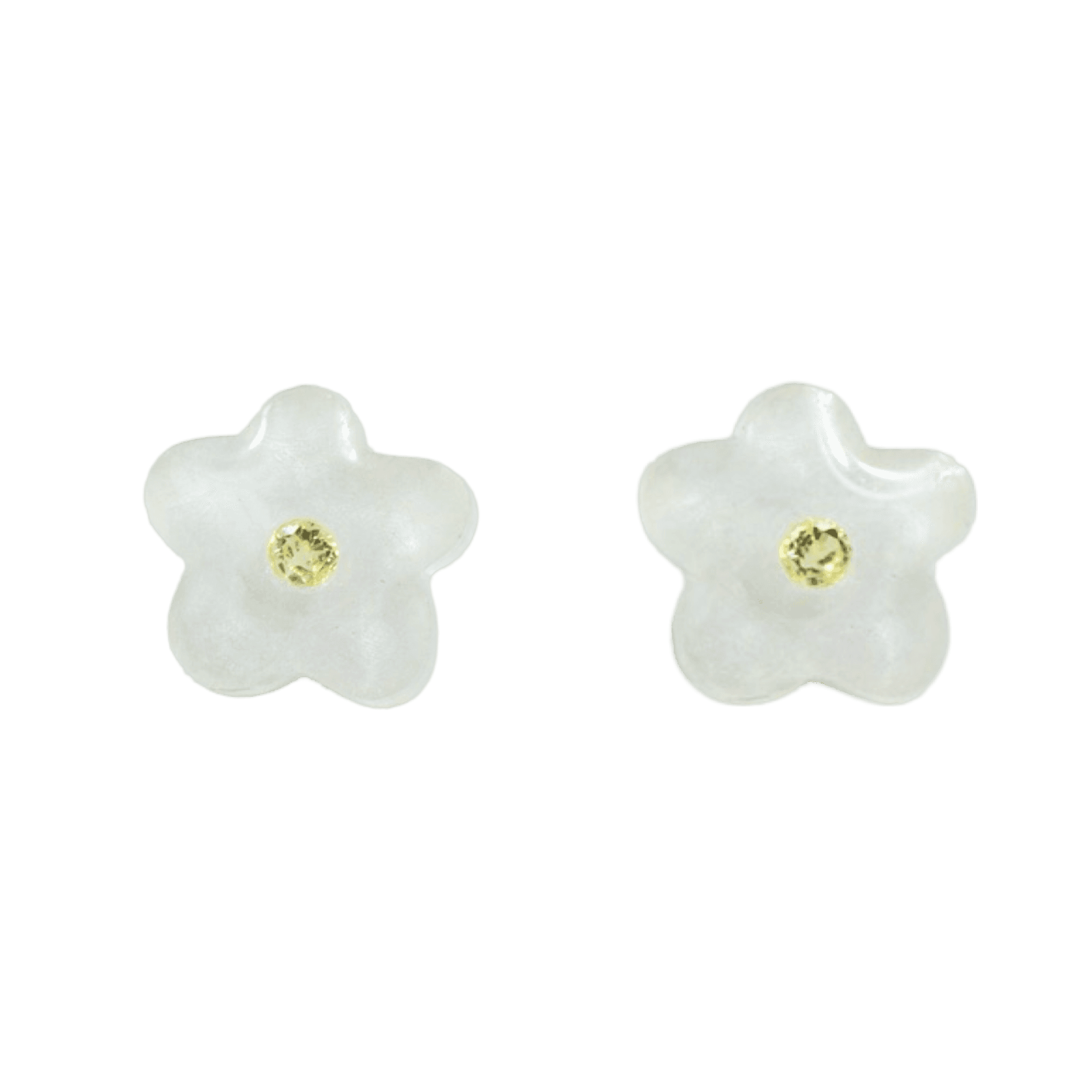 Flower Gem Garden Studs - Daisy
