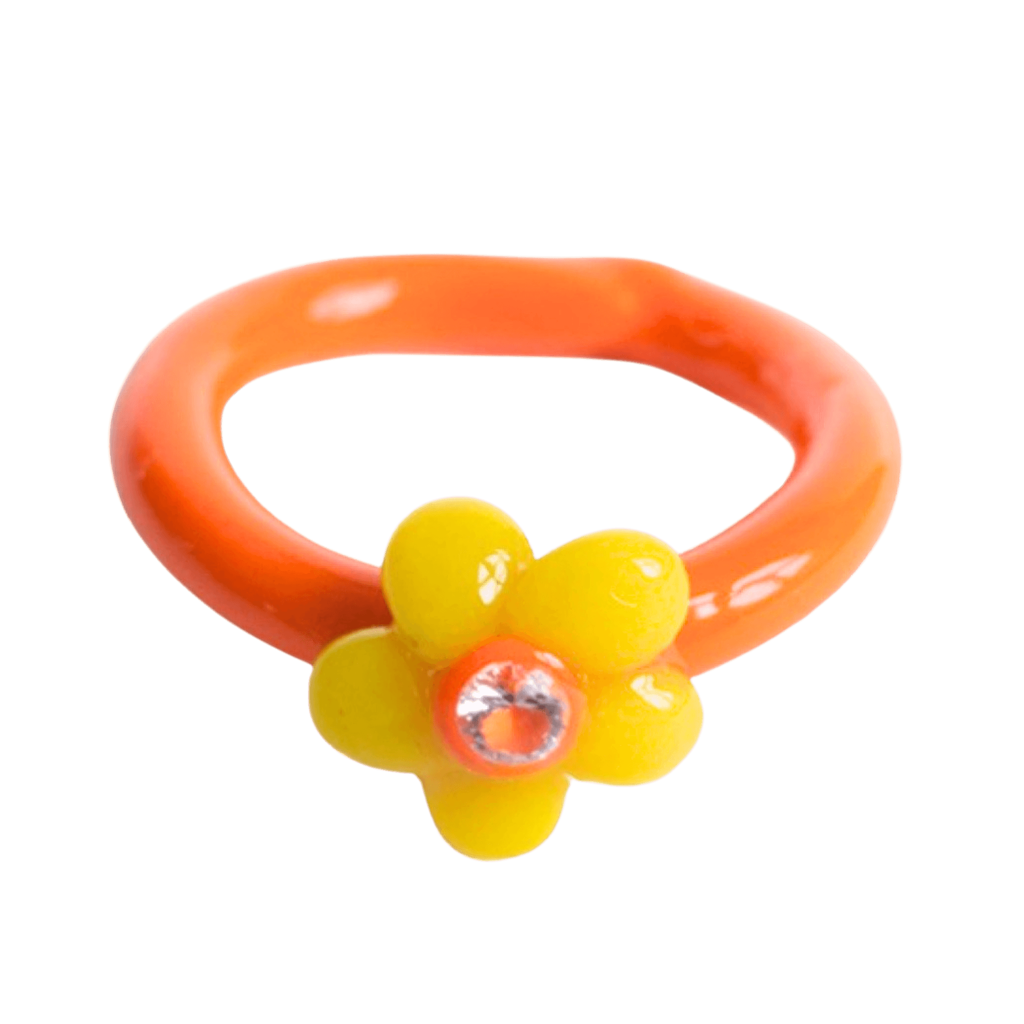 Flower Ring - Citrus
