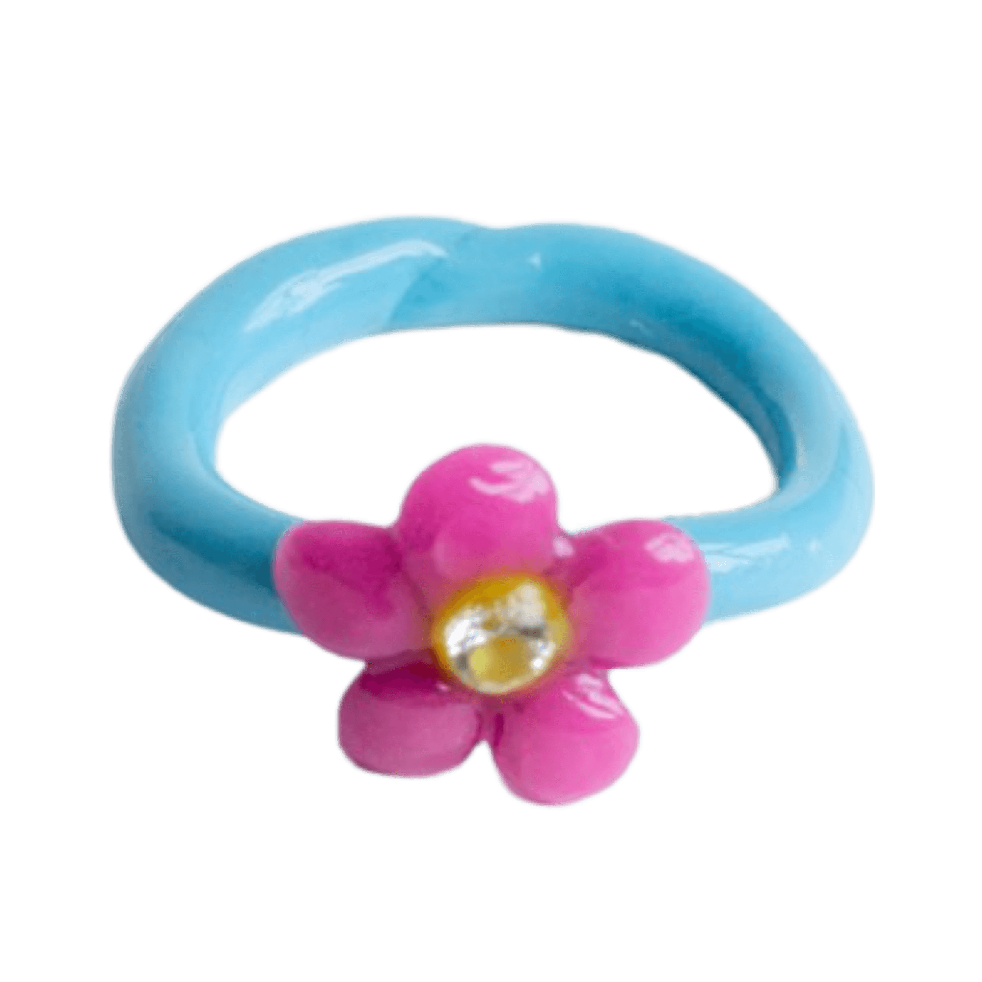 Flower Ring - Cotton Candy