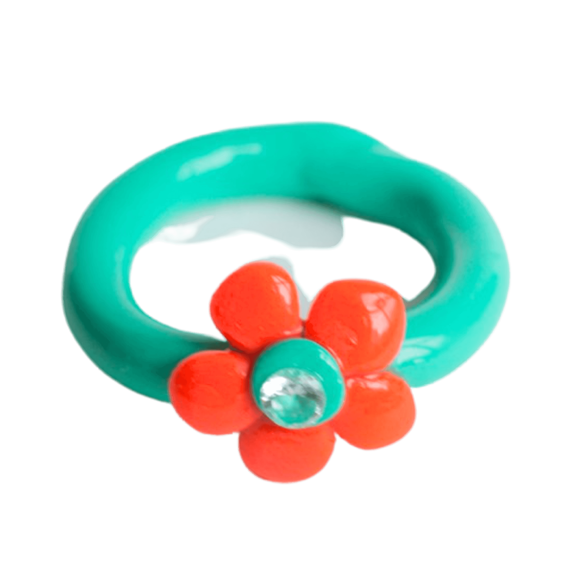 Flower Ring - Watermelon