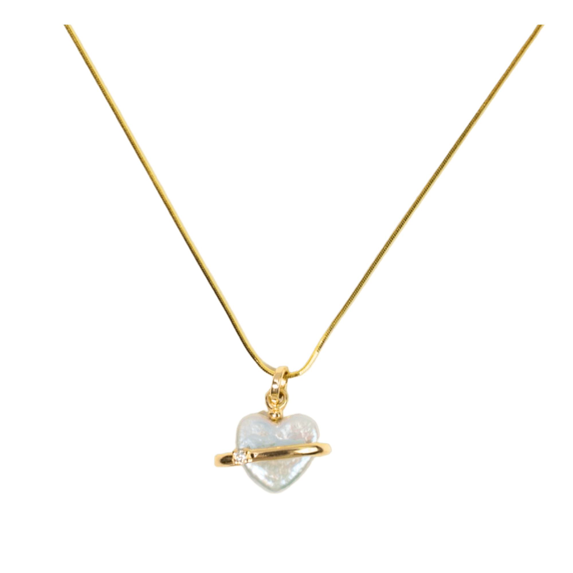 Pearl Necklace - Gold