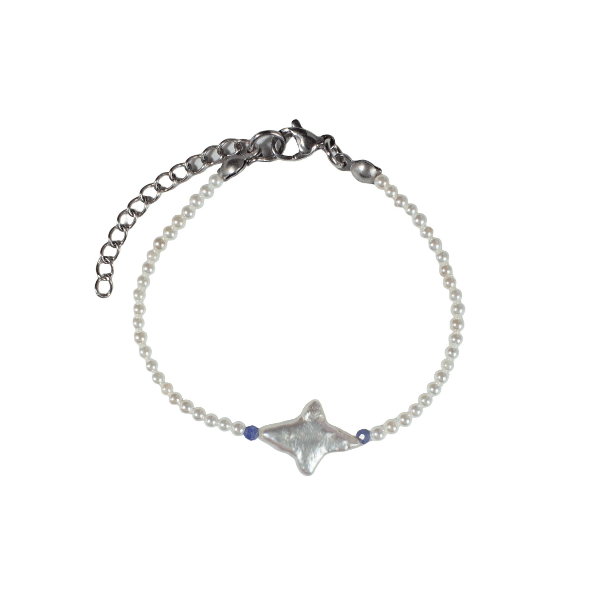 Cosmic SIlver North Star Bracelet