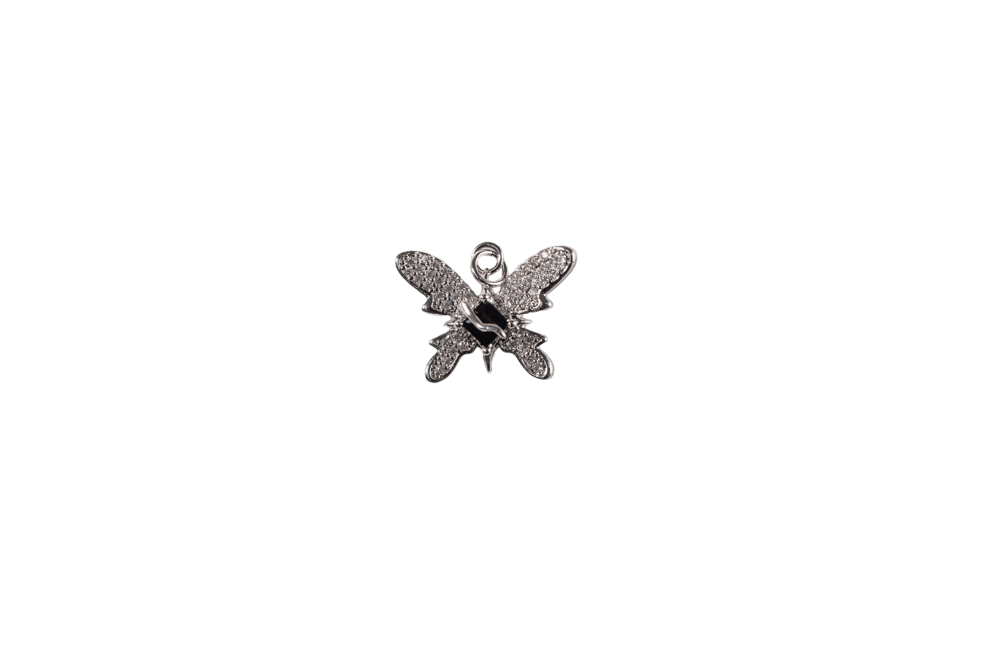 Sparkling Butterfly Charm