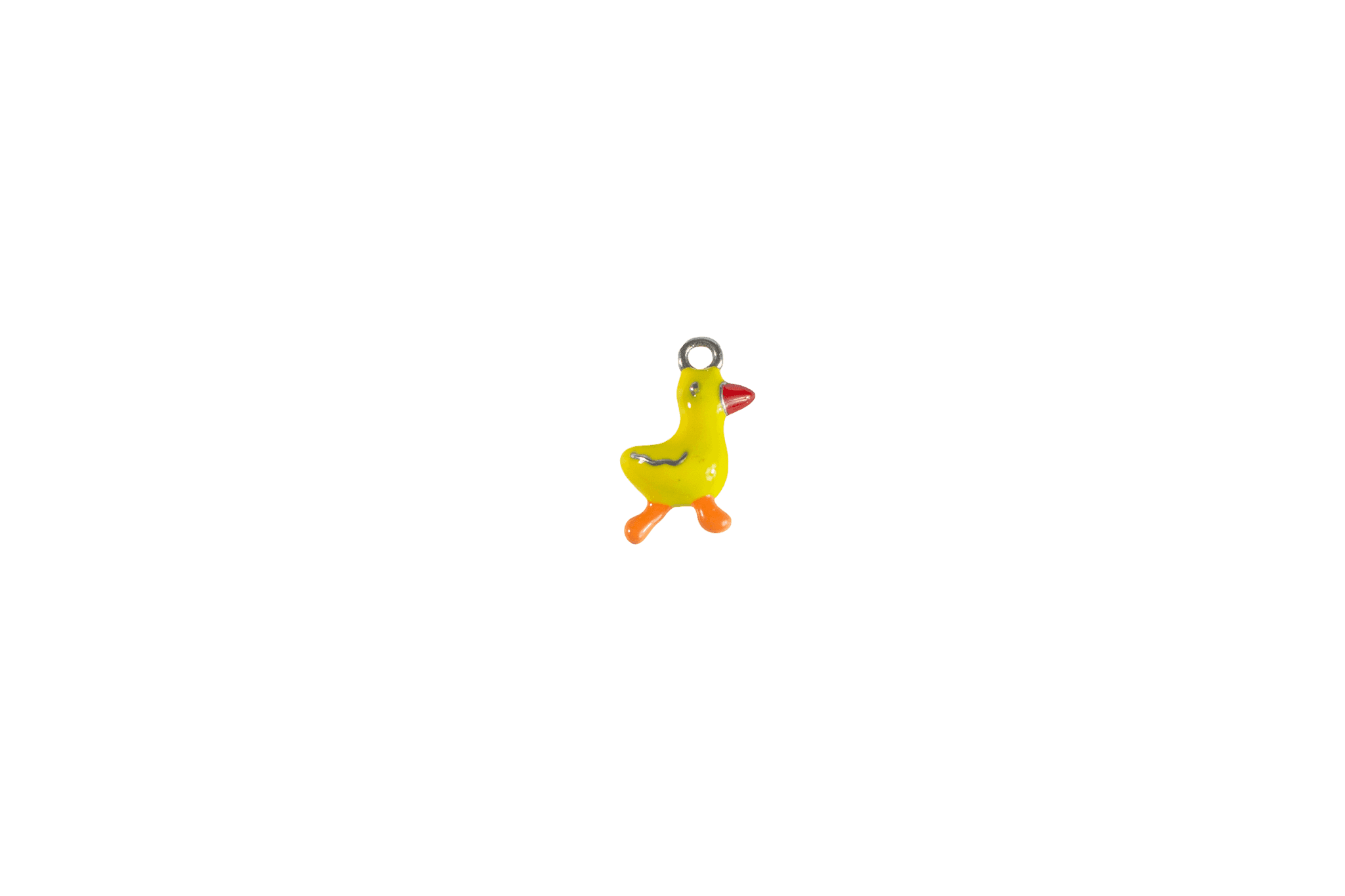 Cute Yellow Duck Charm