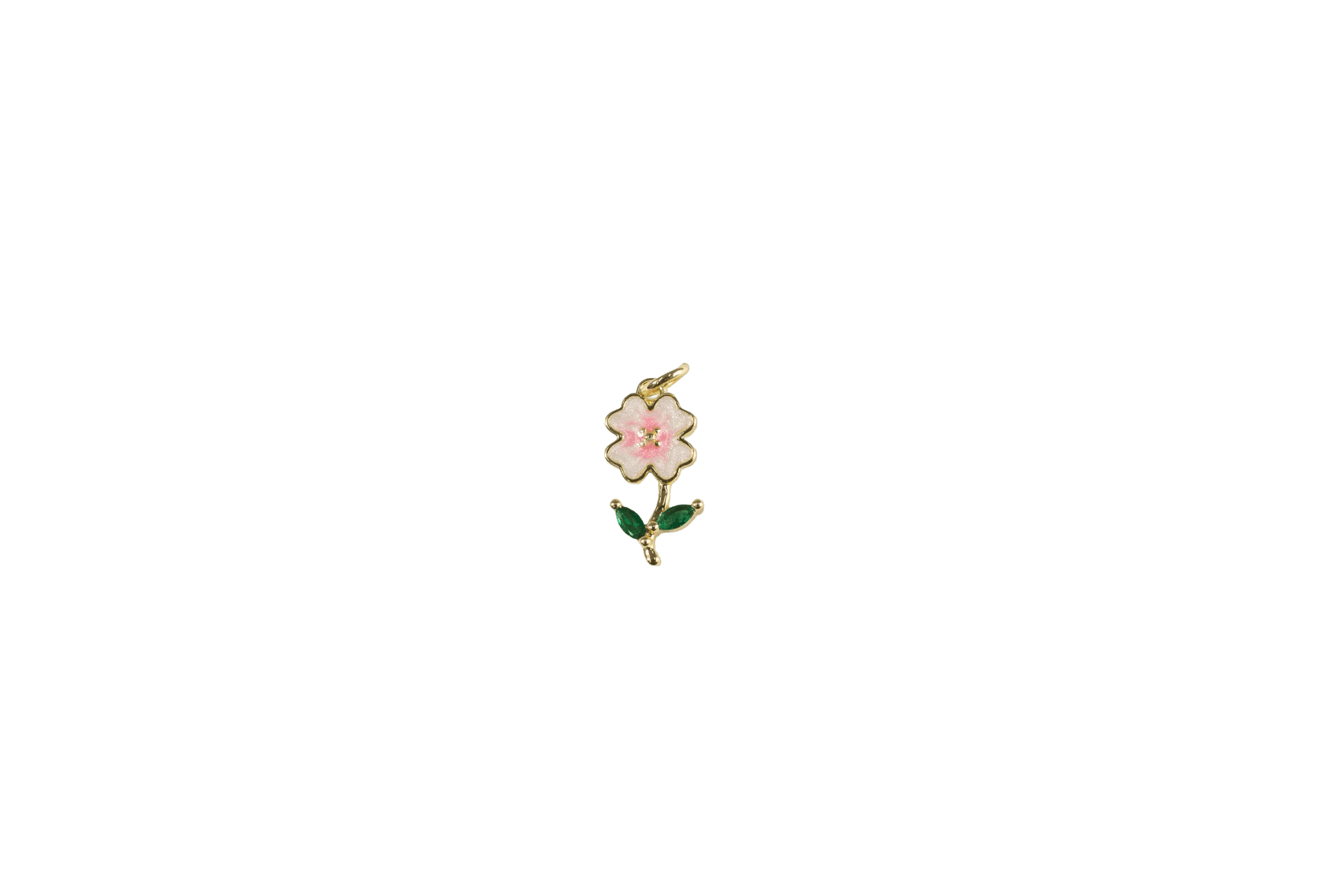 Pink Blossom Charm