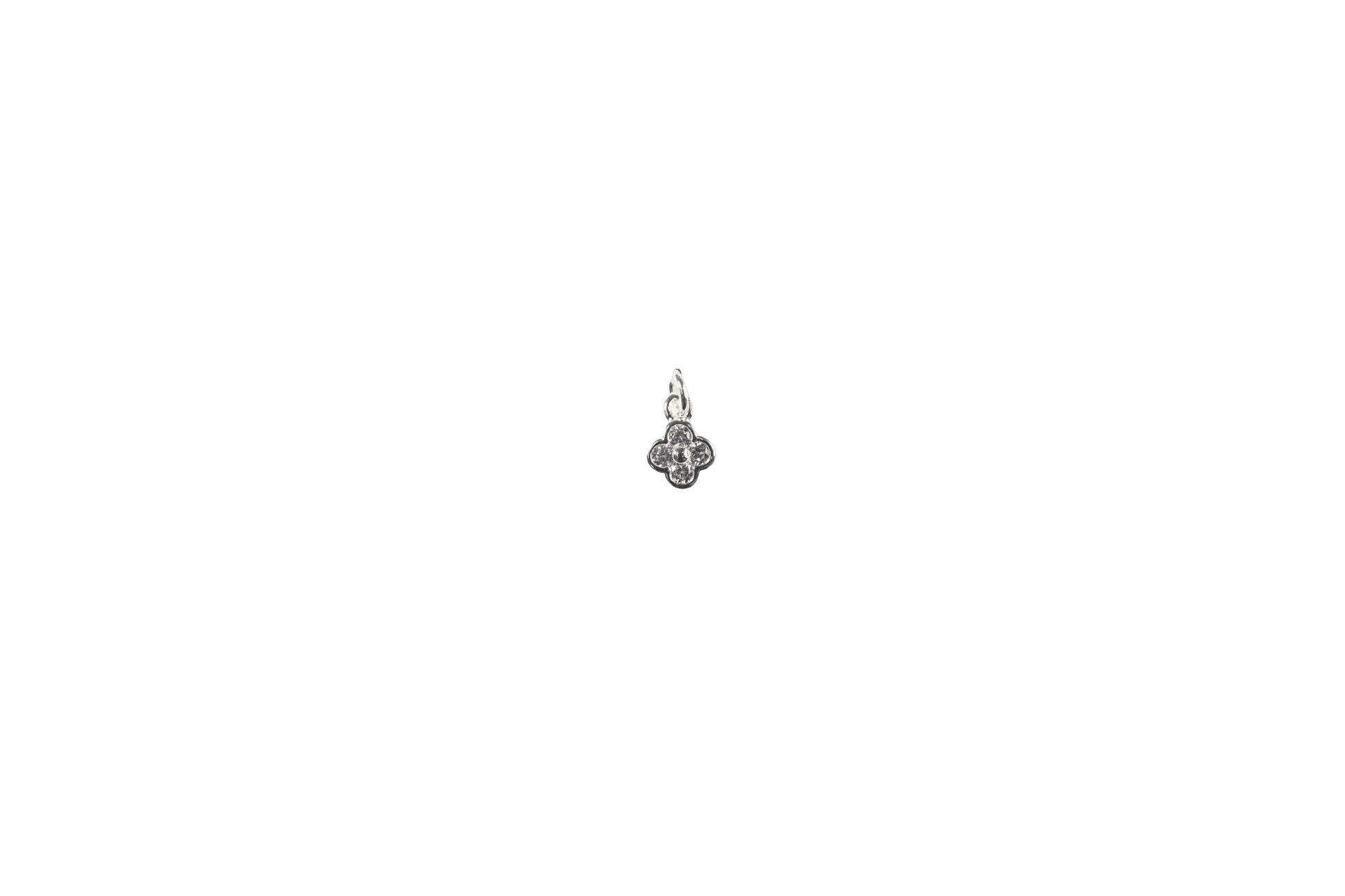 Floral Crystal Charm