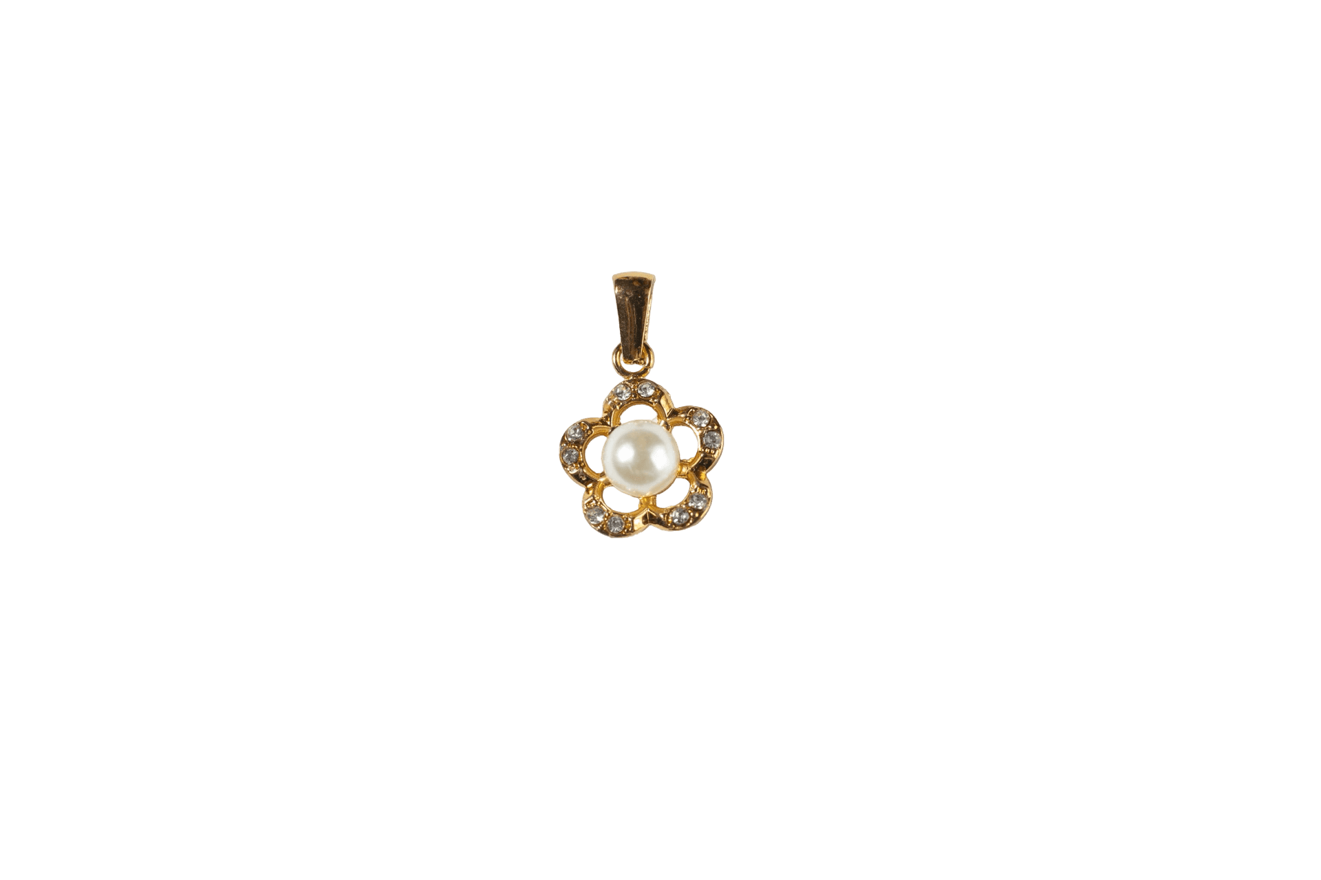 Flower Pearl Charm