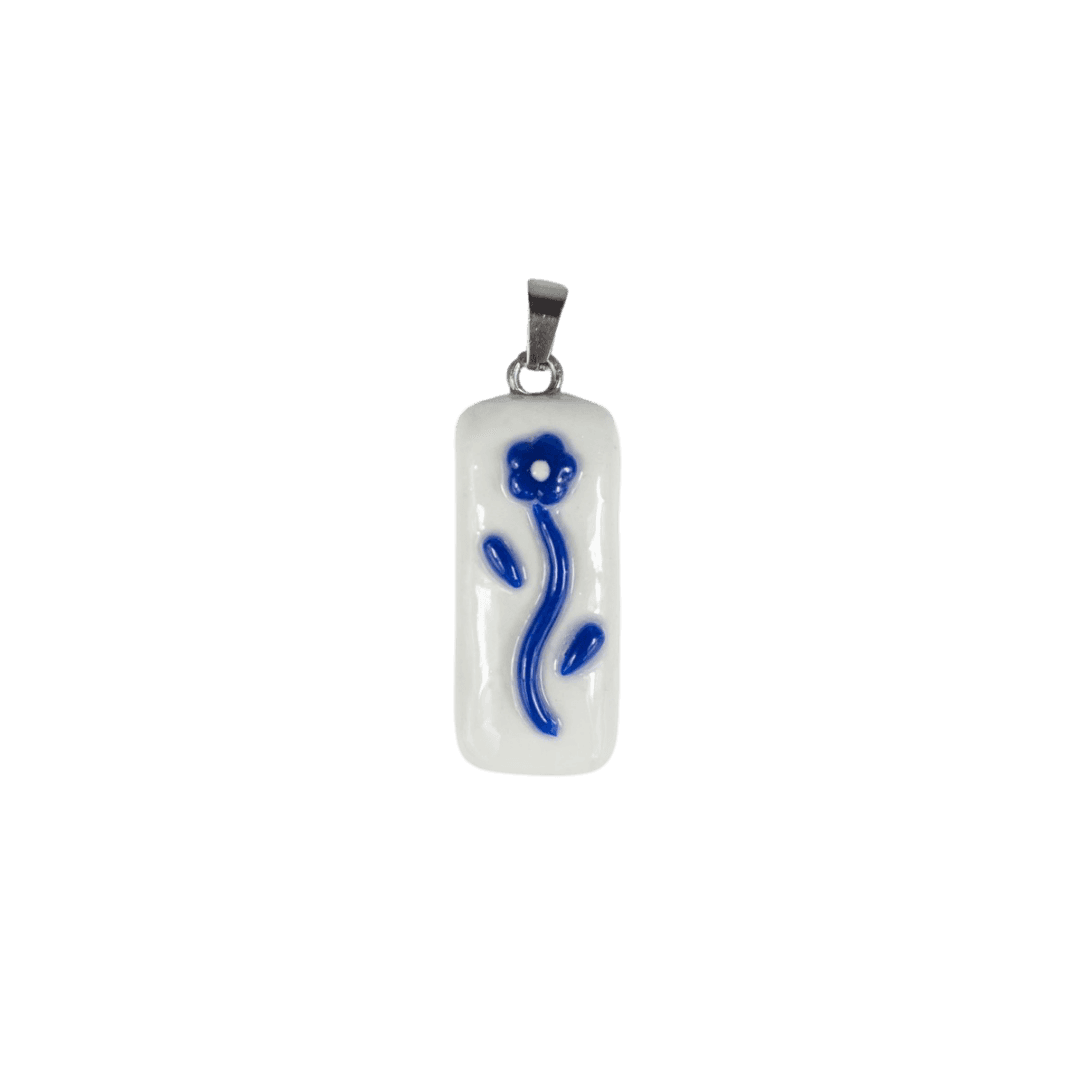 Blue Flower Pendant