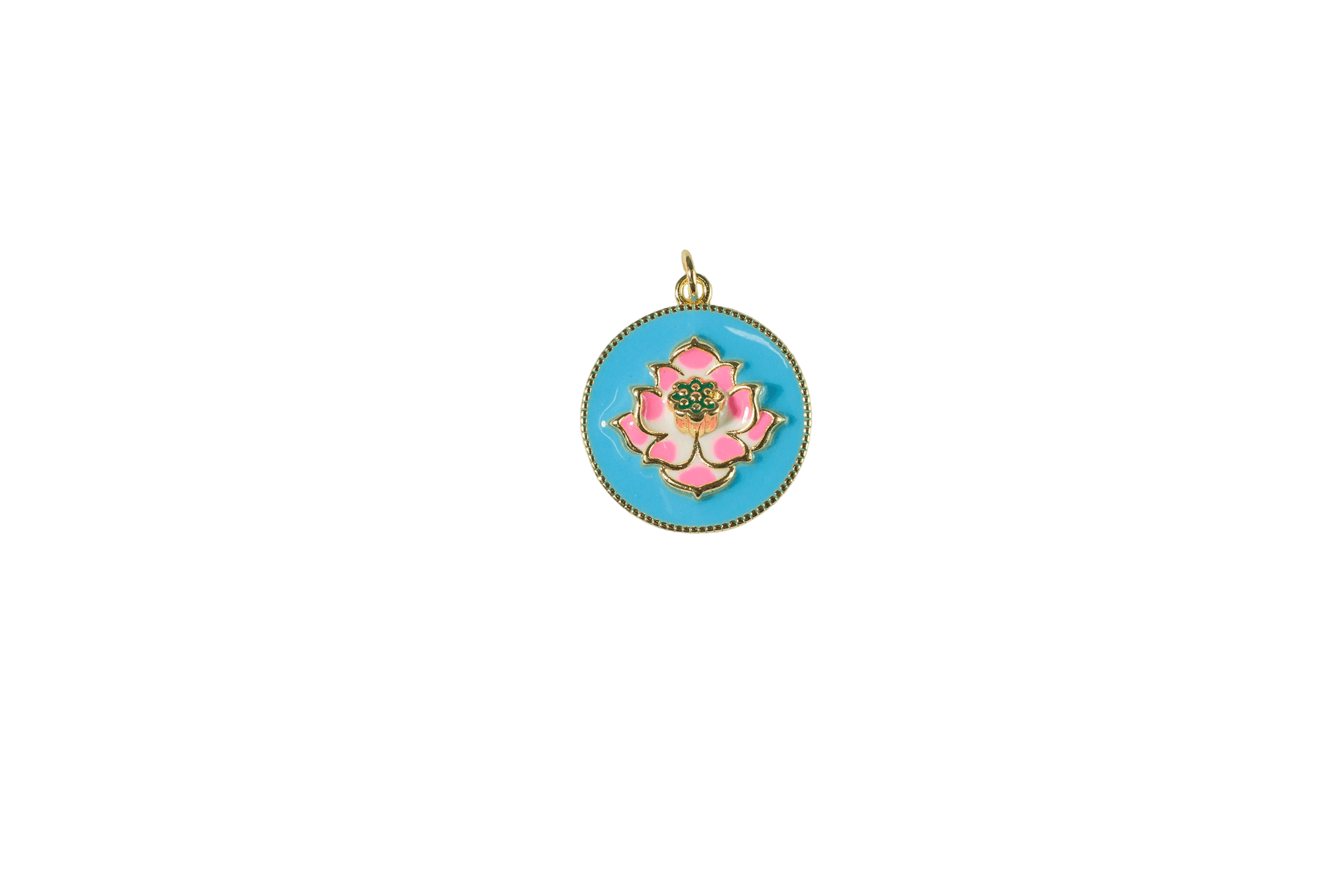 Lotus Blossom Charm