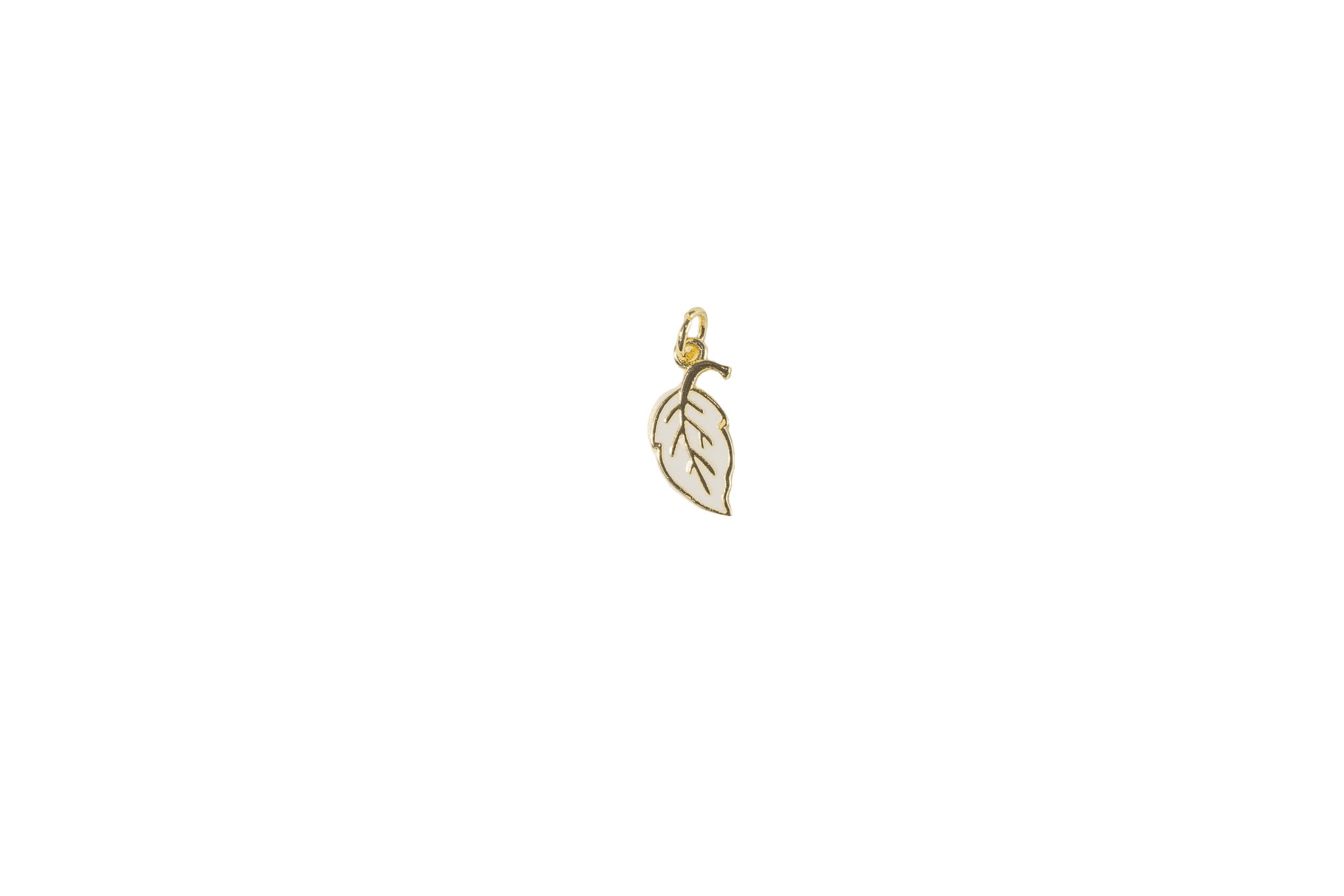 Gold Leaf Charm