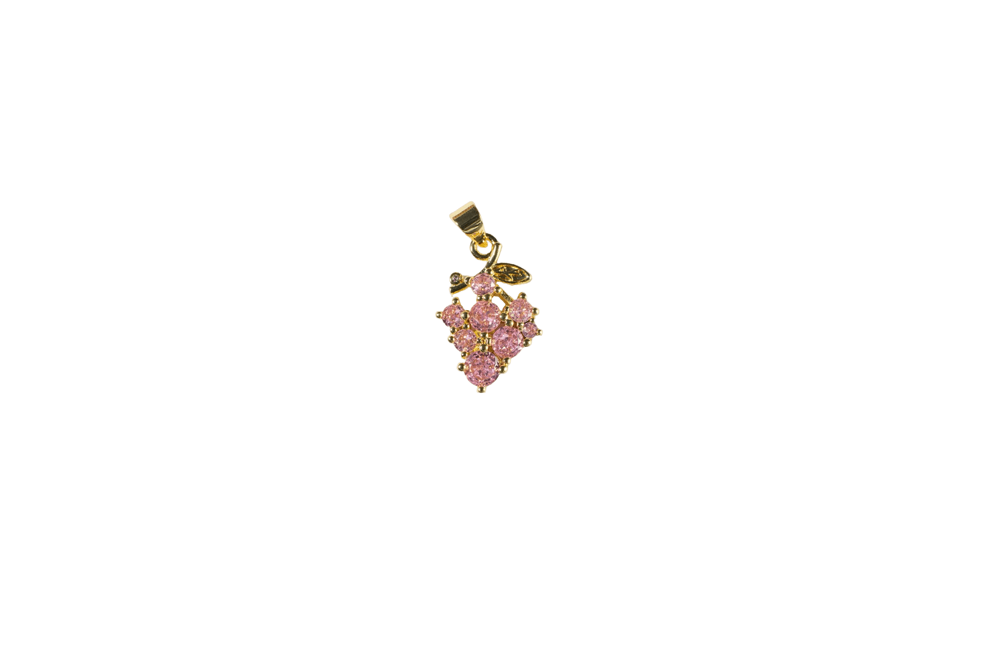 Pink Grapes Charm