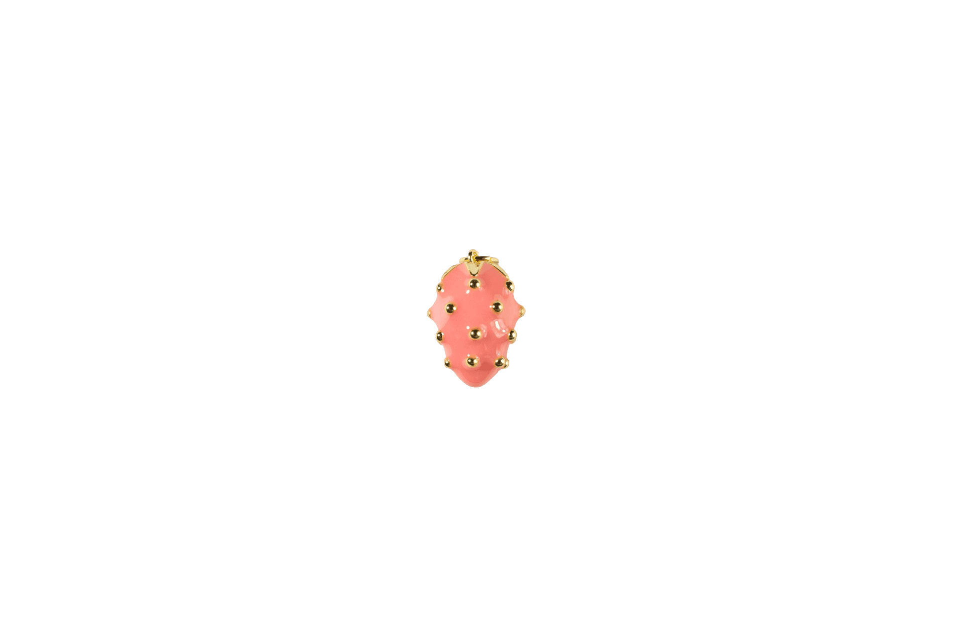 Pink Cactus Fruit Charm