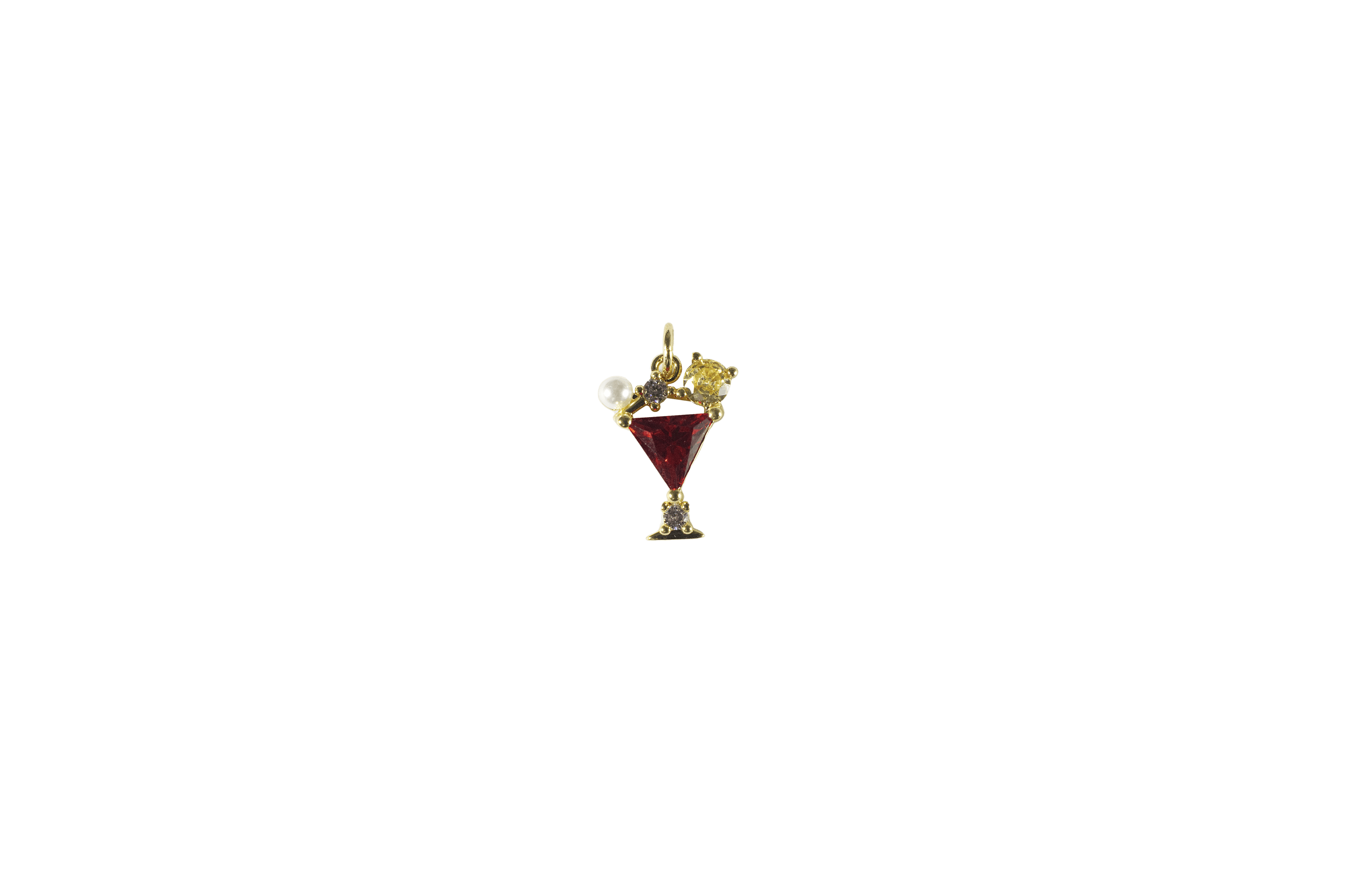 Cocktail Glass Charm