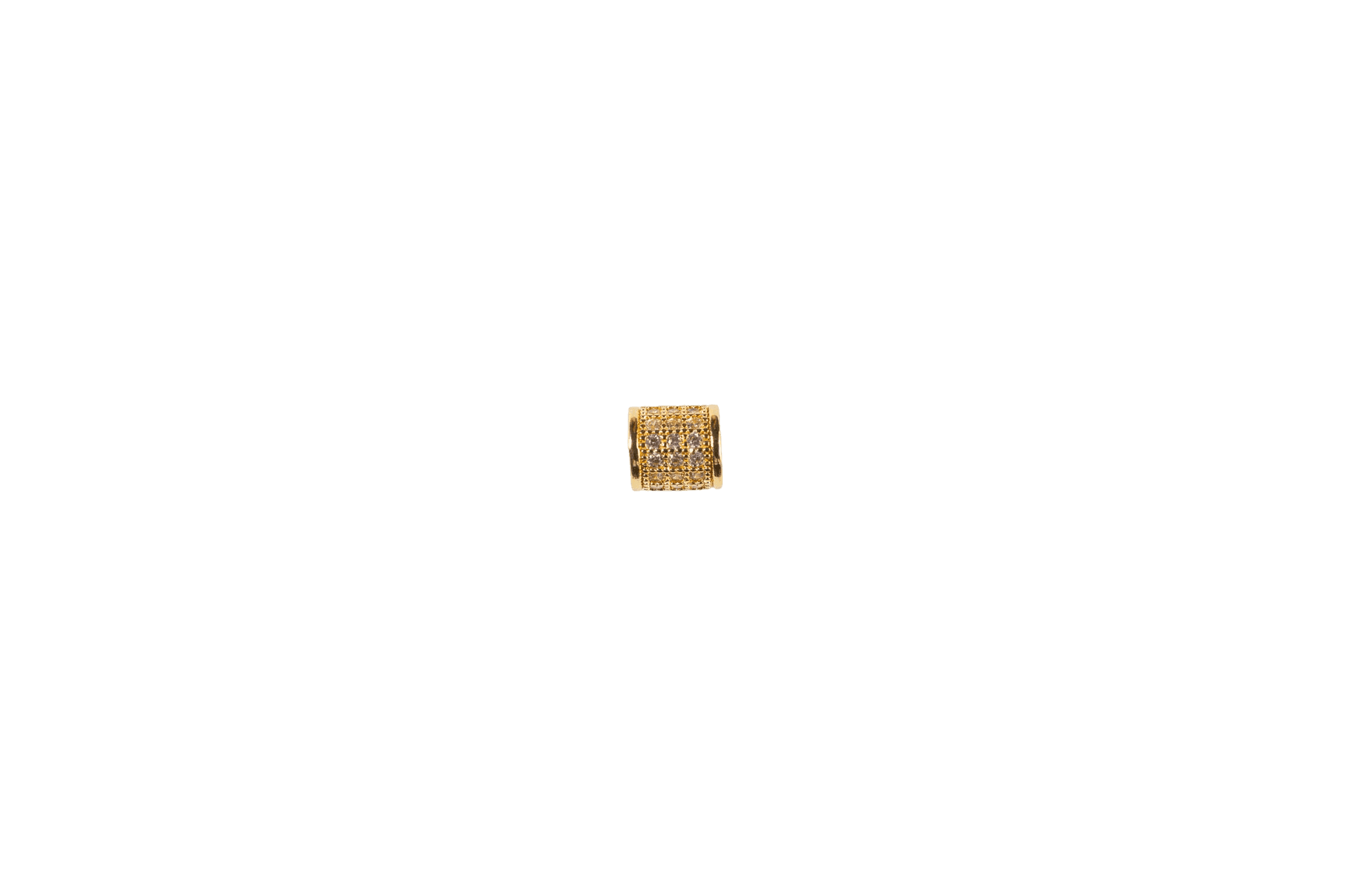 Golden Rhinestone Charm