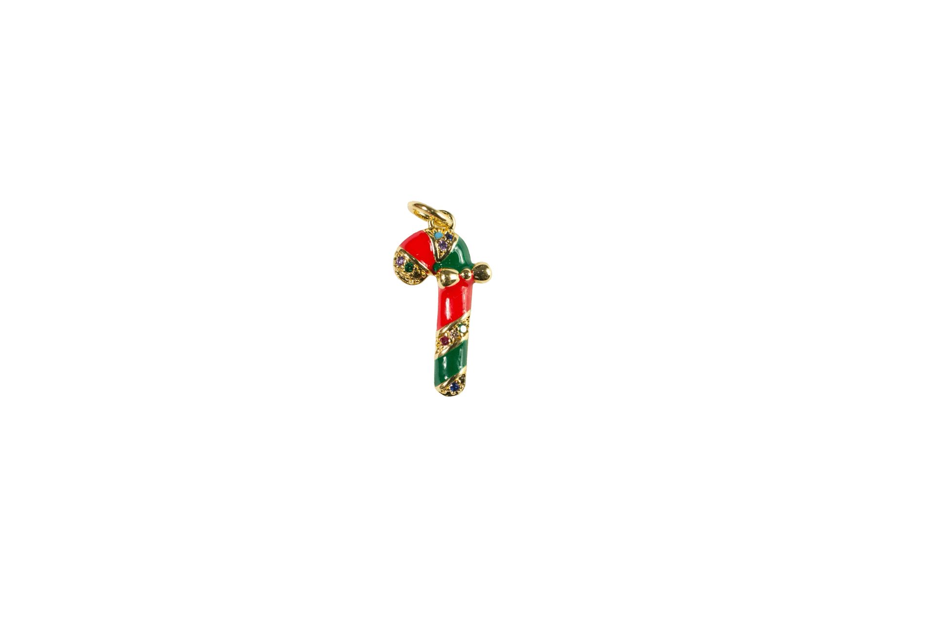 Festive Candy Cane Charm