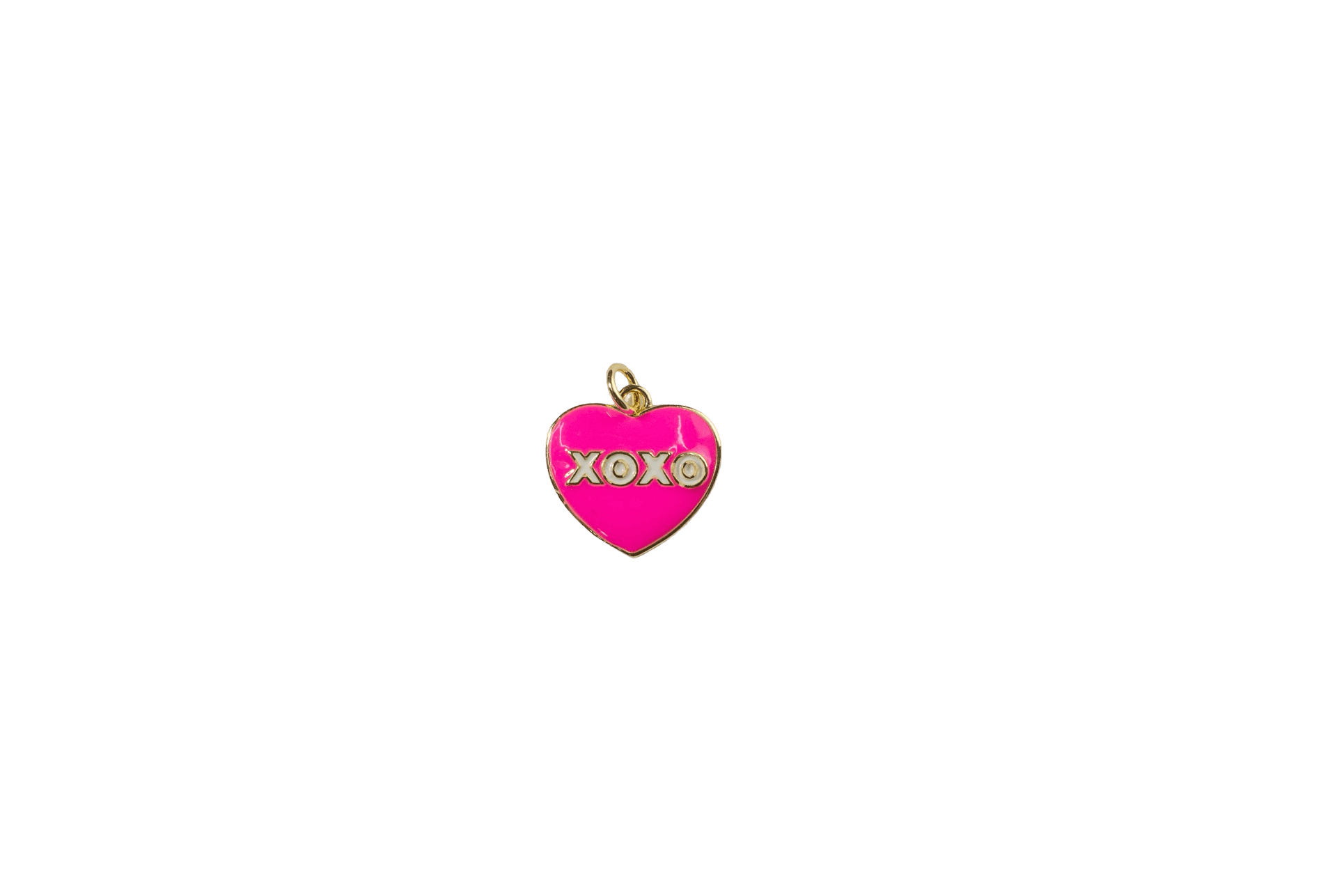 XOXO Heart Charm