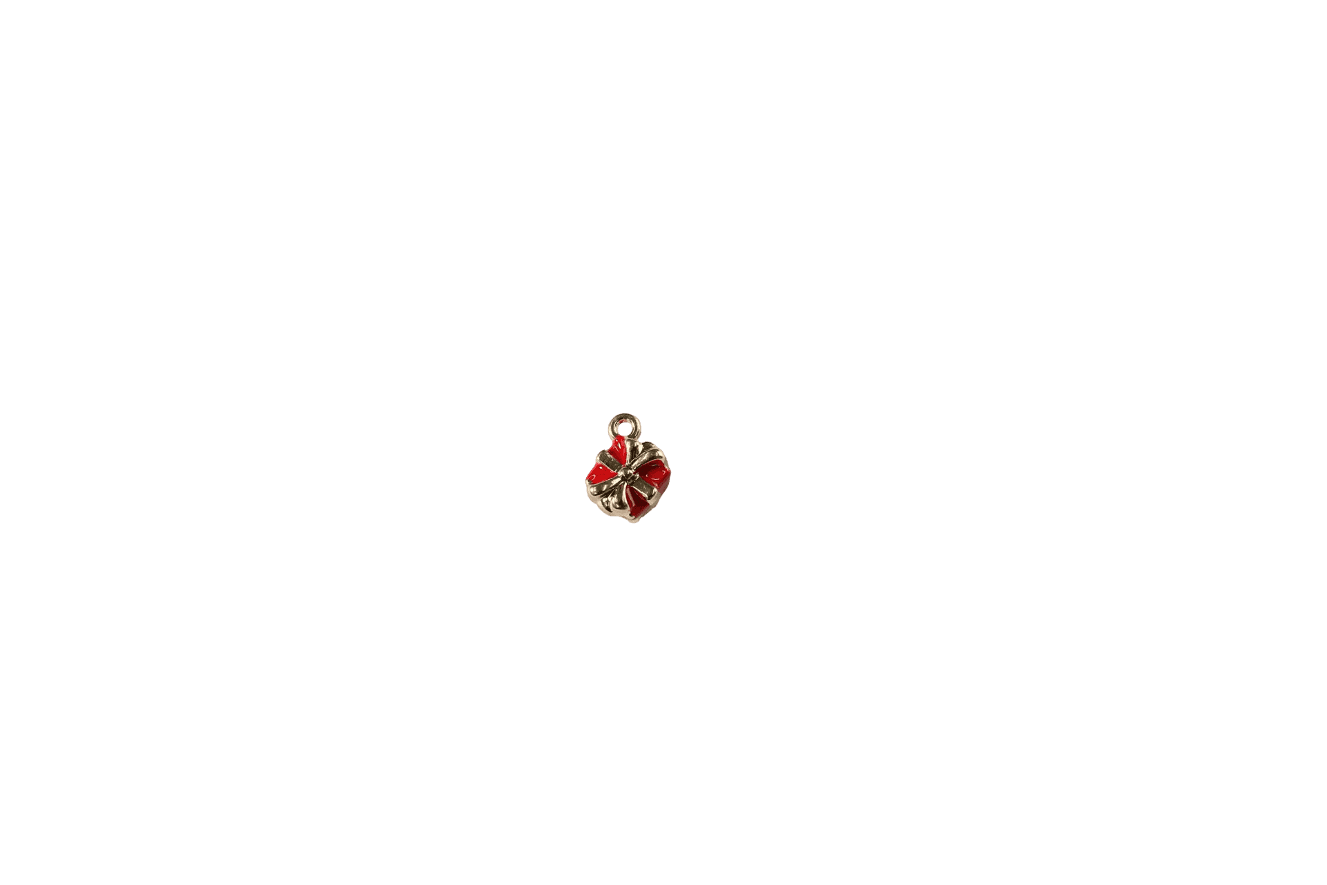 Red Gift Box Charm