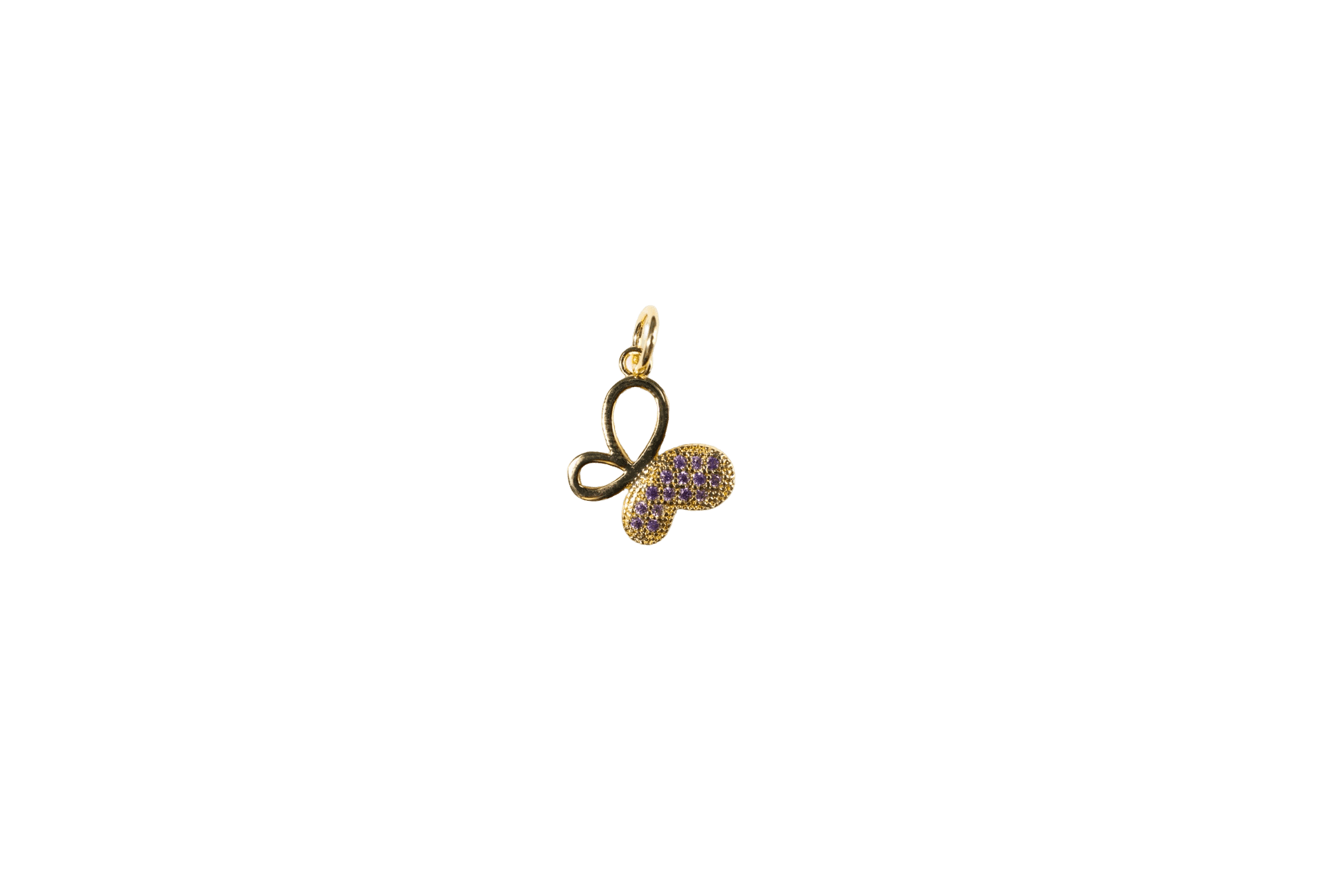 Butterfly Infinity Charm