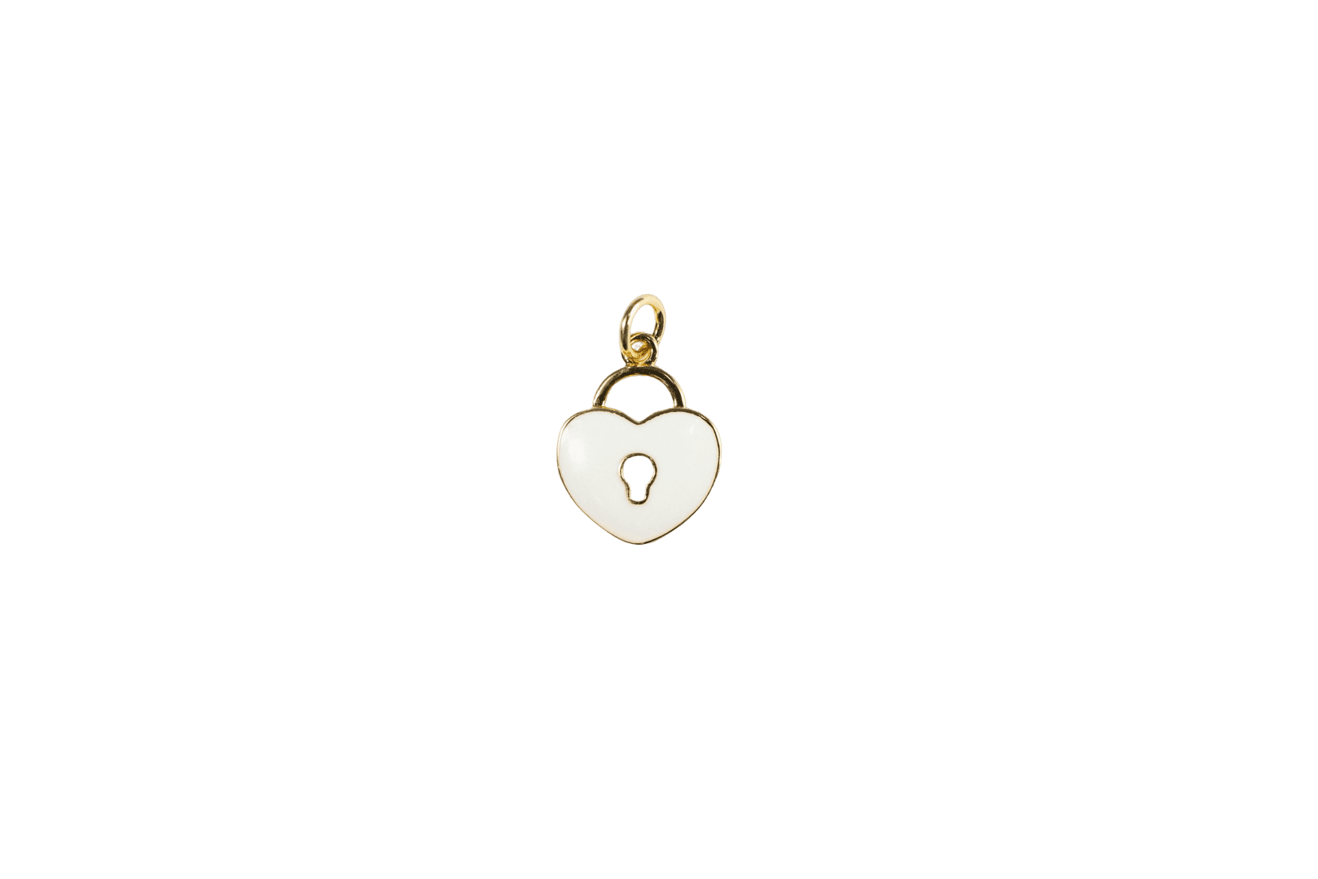 Heart Lock Charm