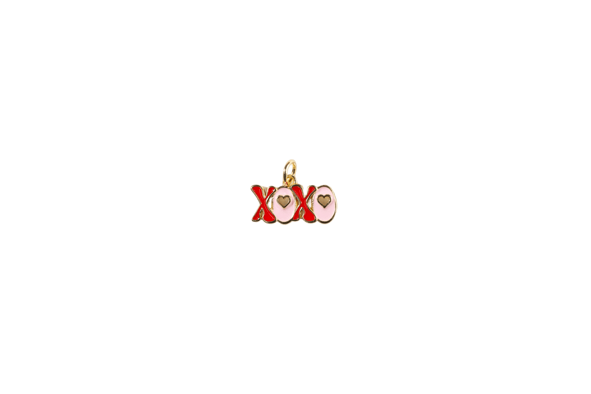 XOXO Heart Charm