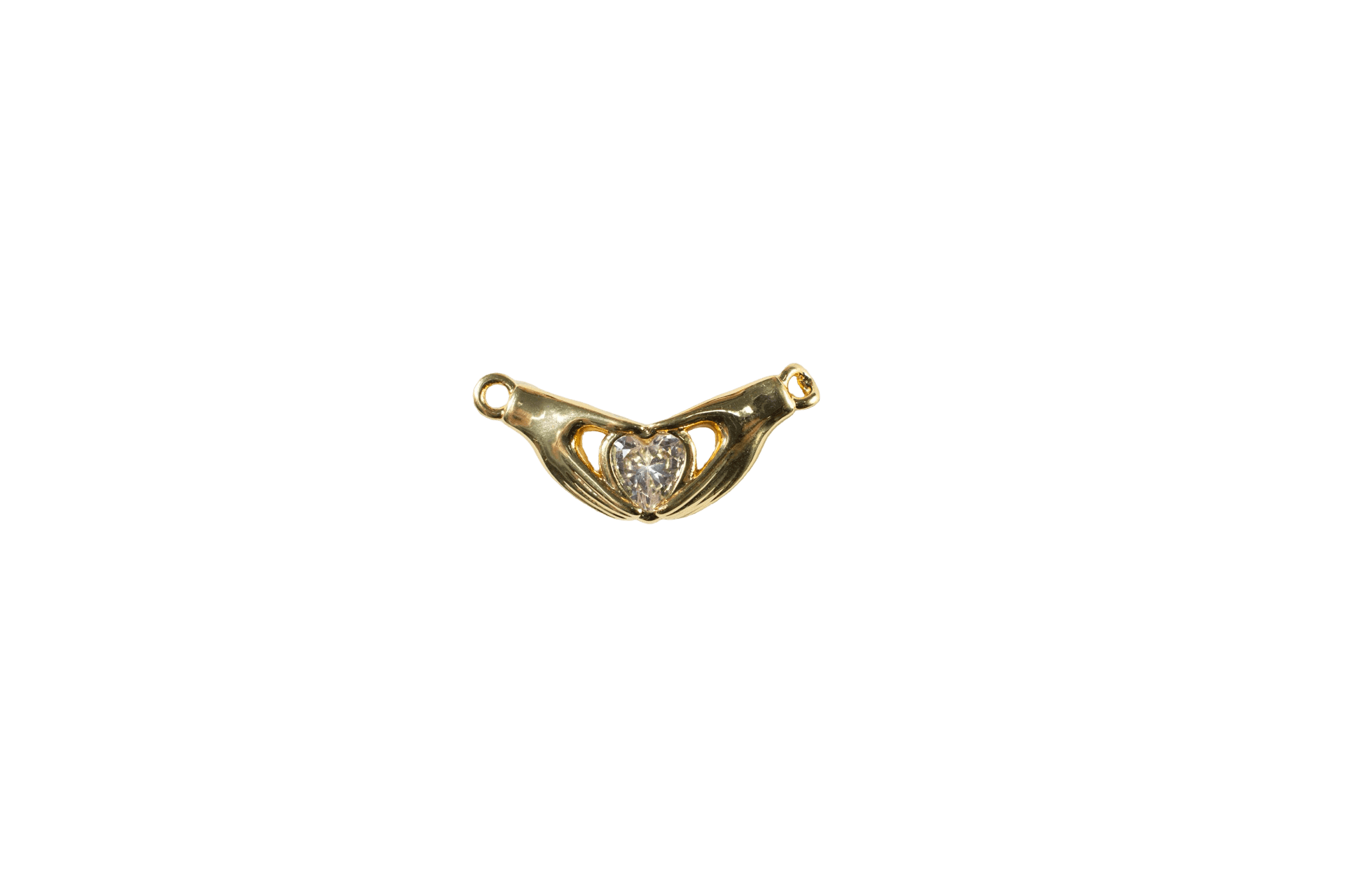 Heart in Hands Charm