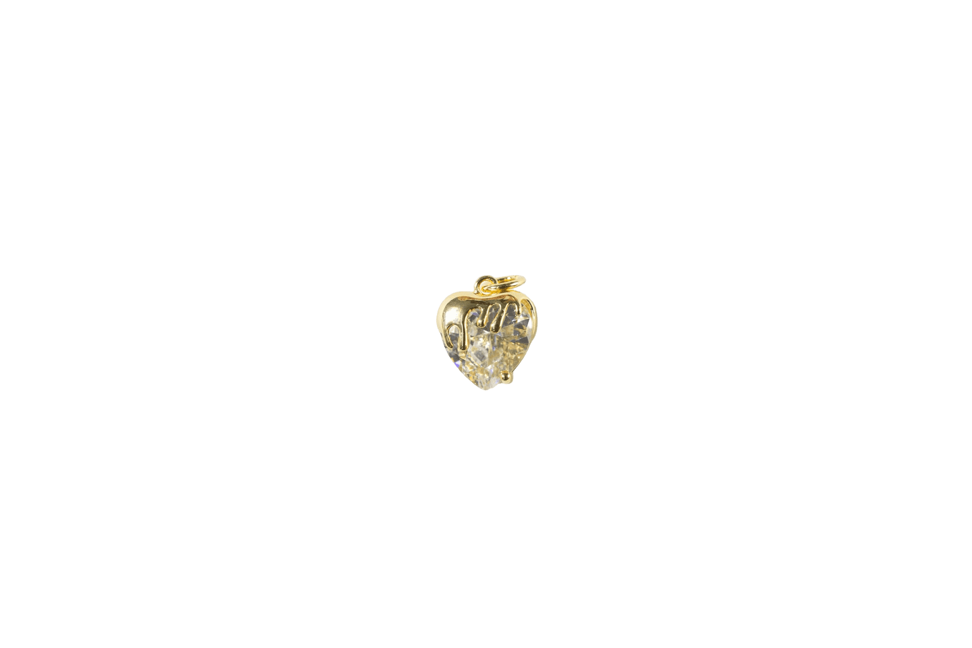 Crystal Heart Charm