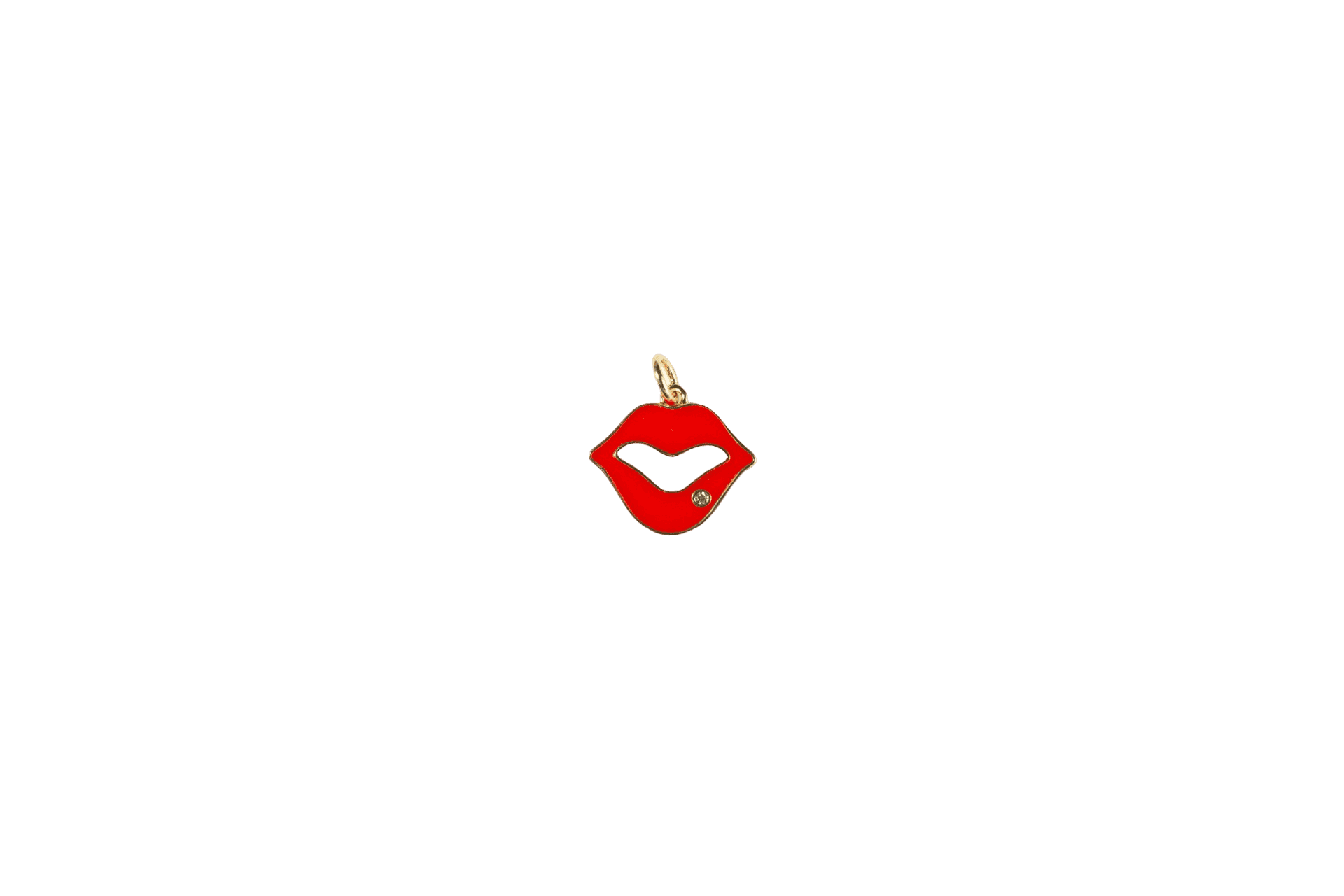 Red Lip Charm
