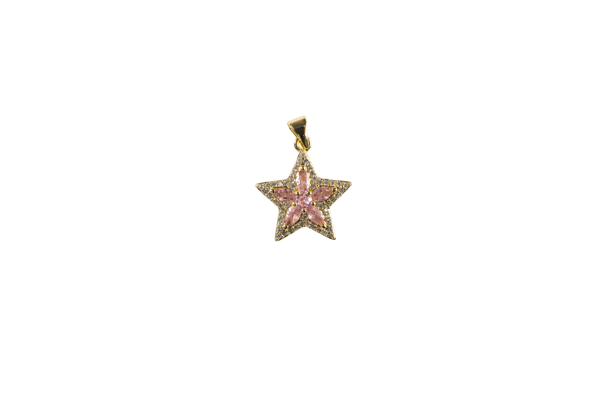 Pink Star Charm