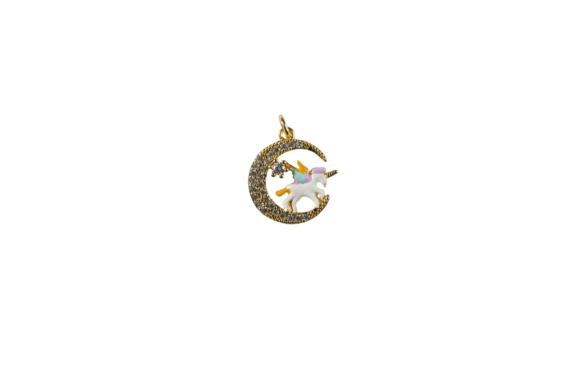 Unicorn Moon Charm