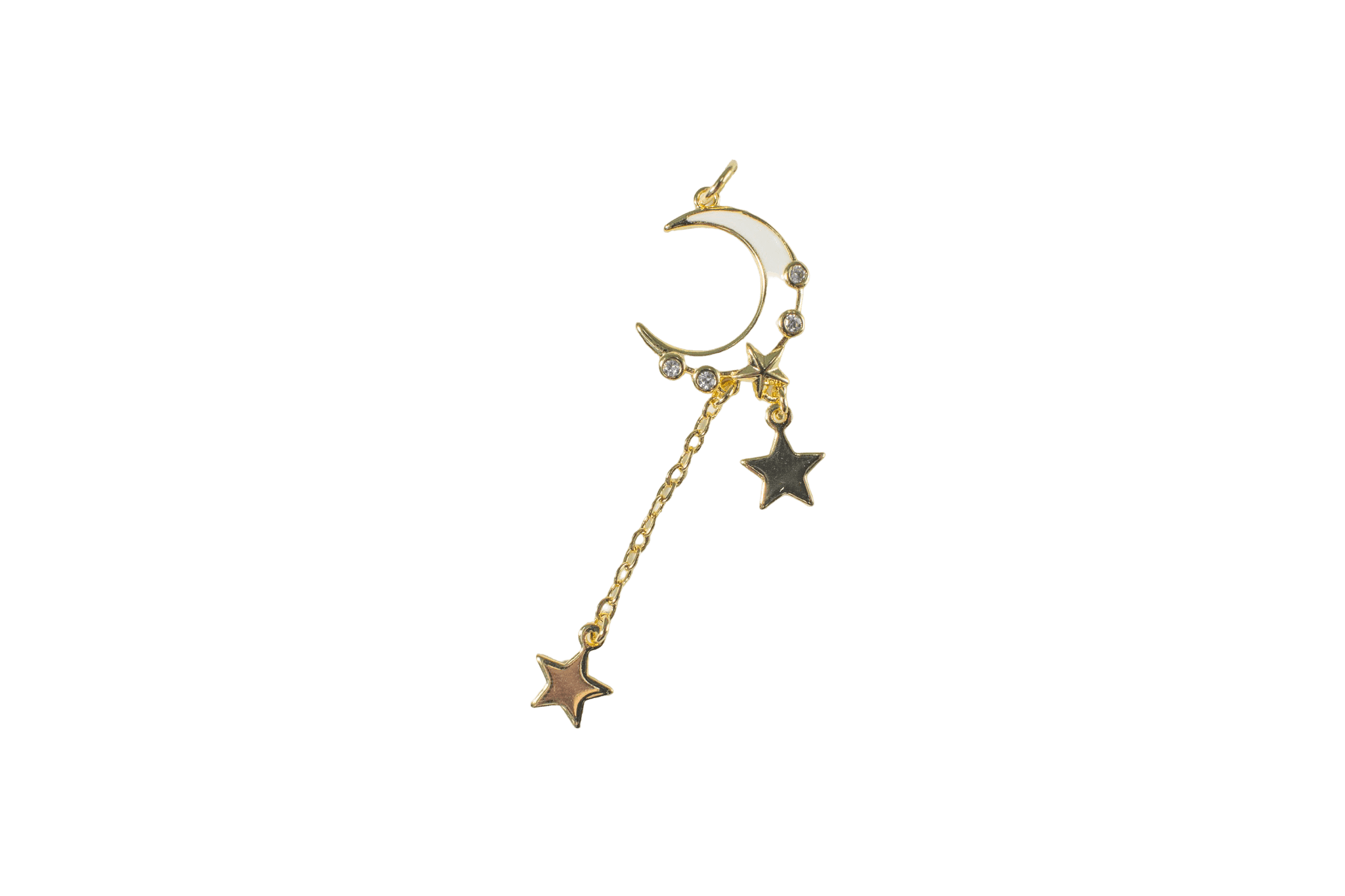 Moon and Stars Charm