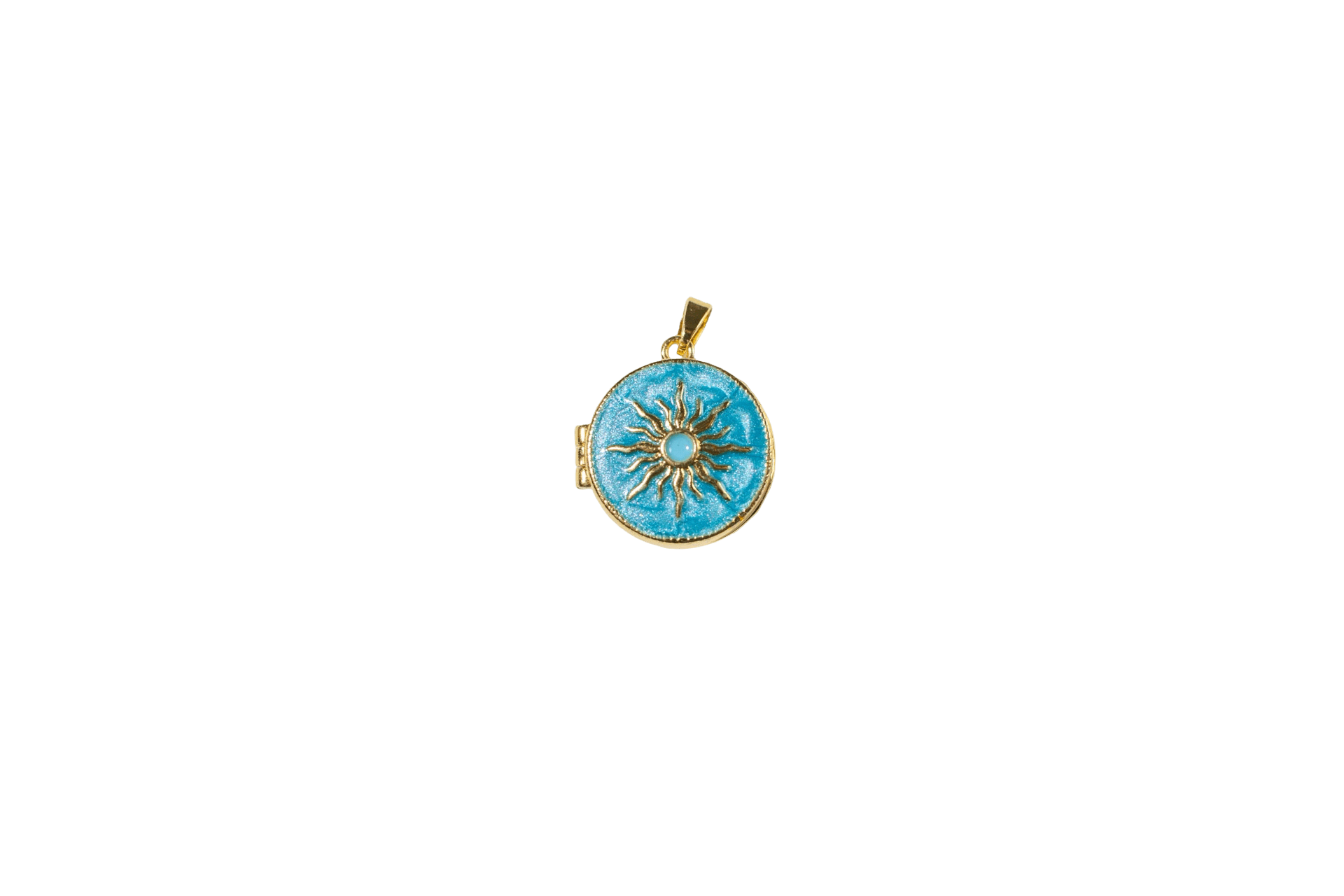 Sunburst Pendant Locket