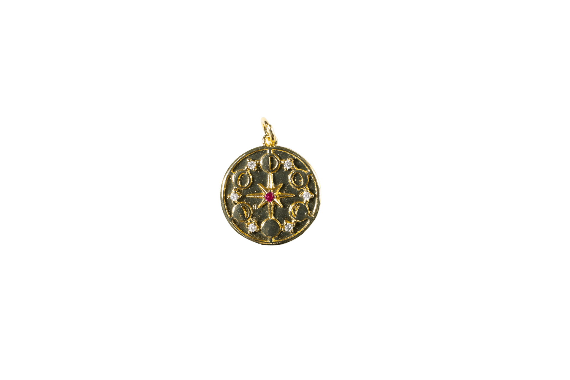 Celestial Compass Charm