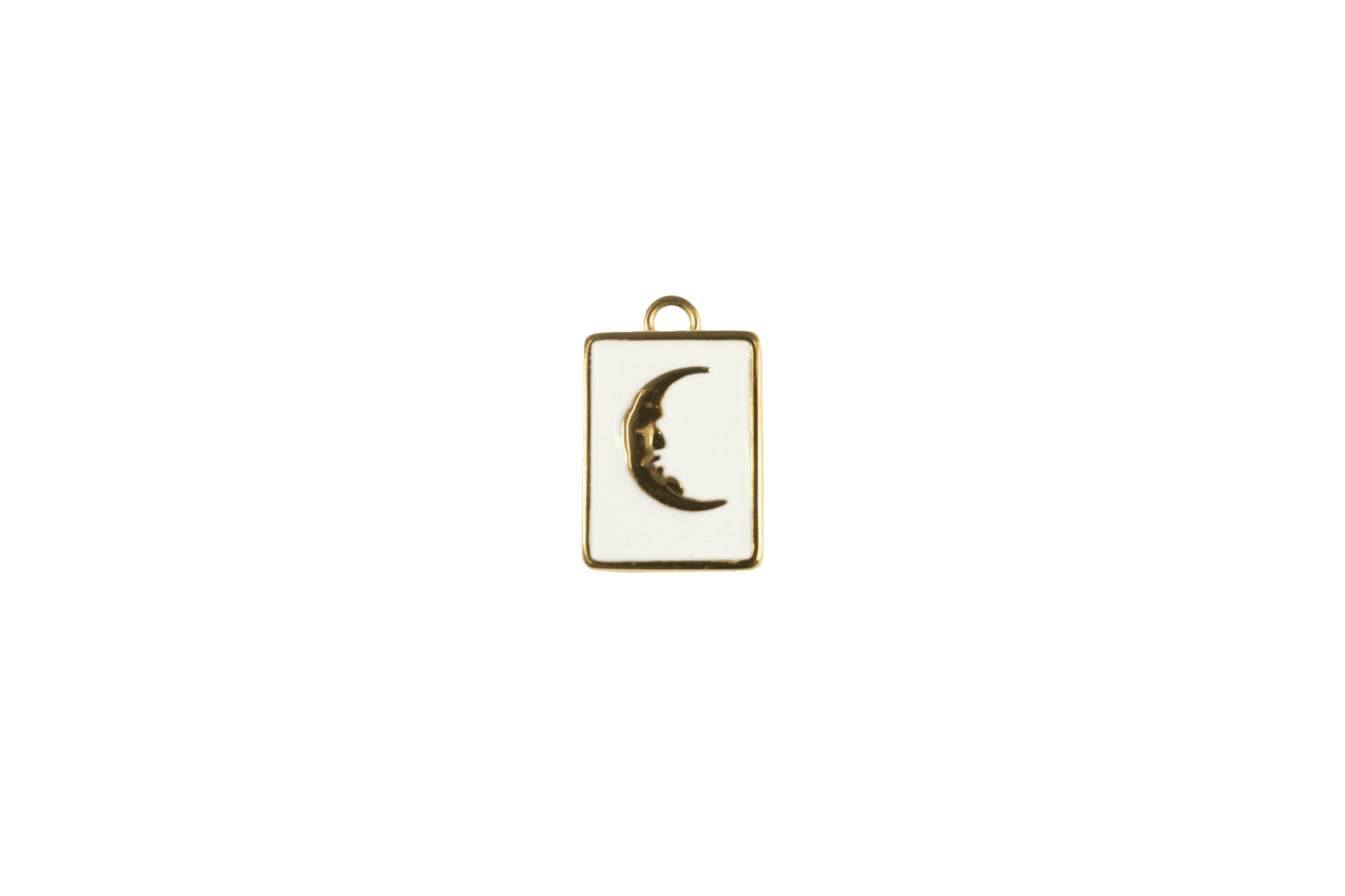 Moon Face Charm