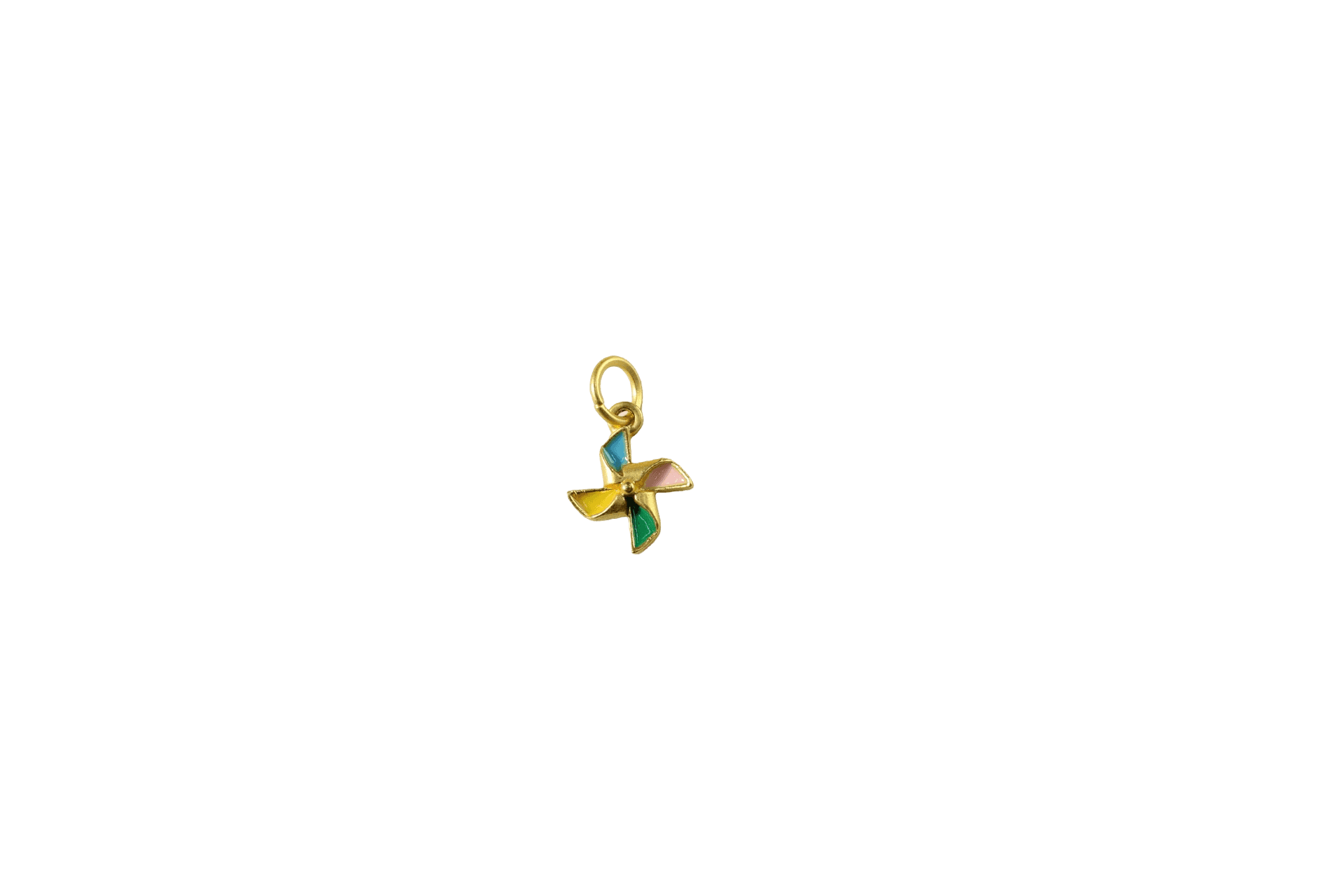 Colorful Pinwheel Charm