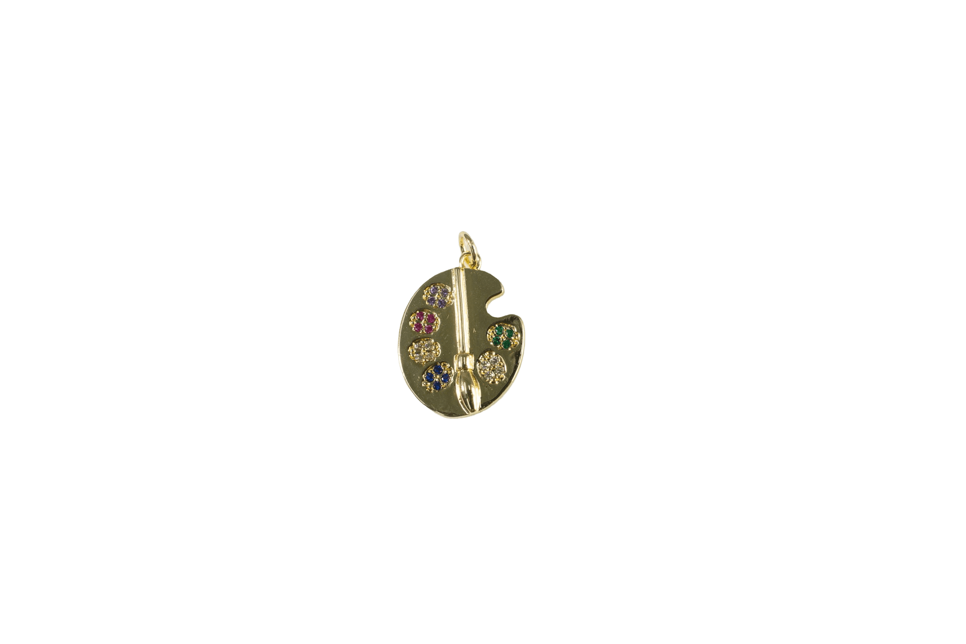 Artist Palette Charm