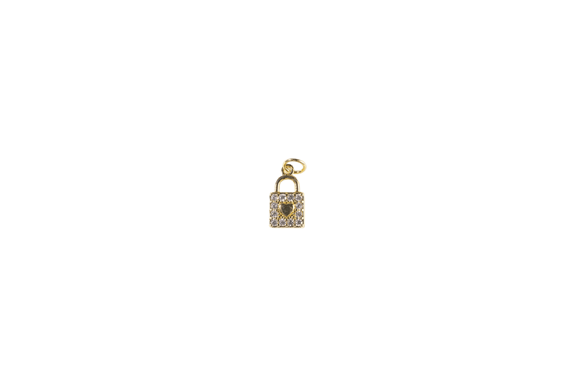 Heart Lock Charm