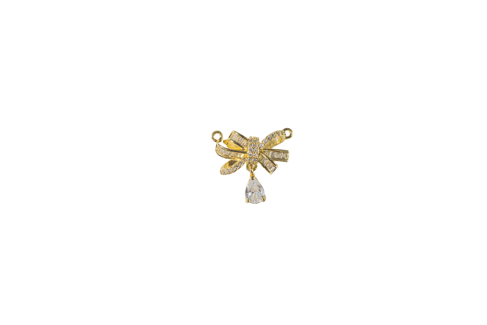 Elegant Bow Charm
