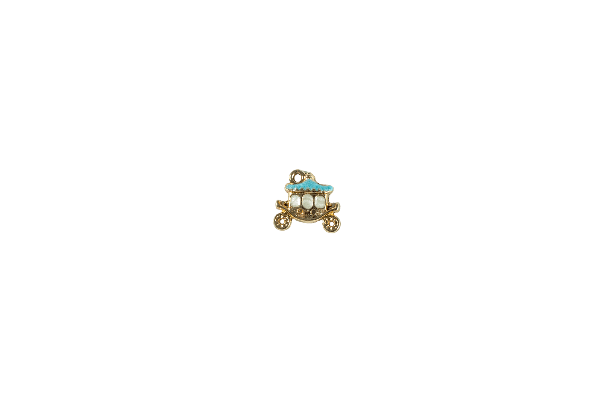 Baby Carriage Charm
