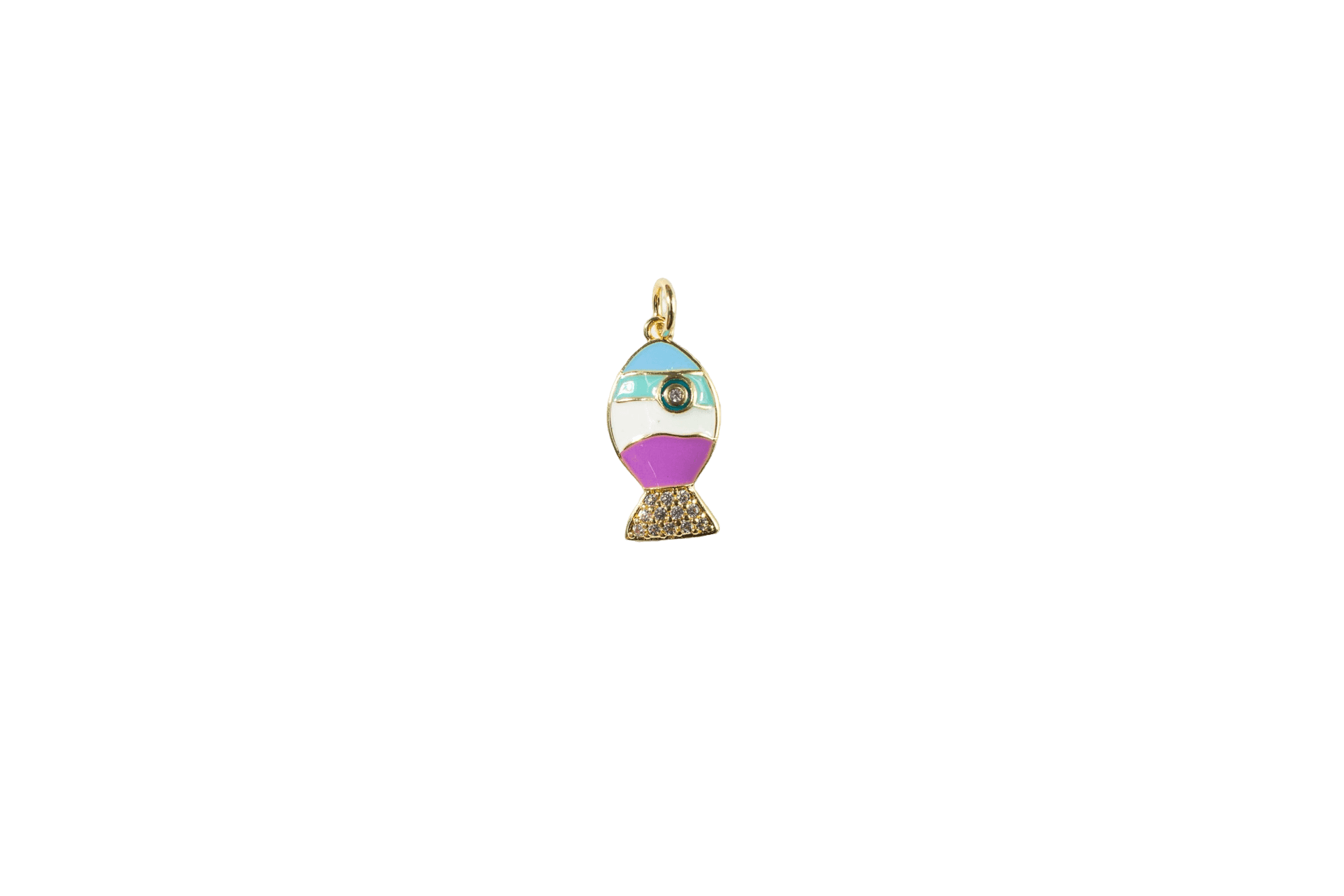 Colorful Fish Charm