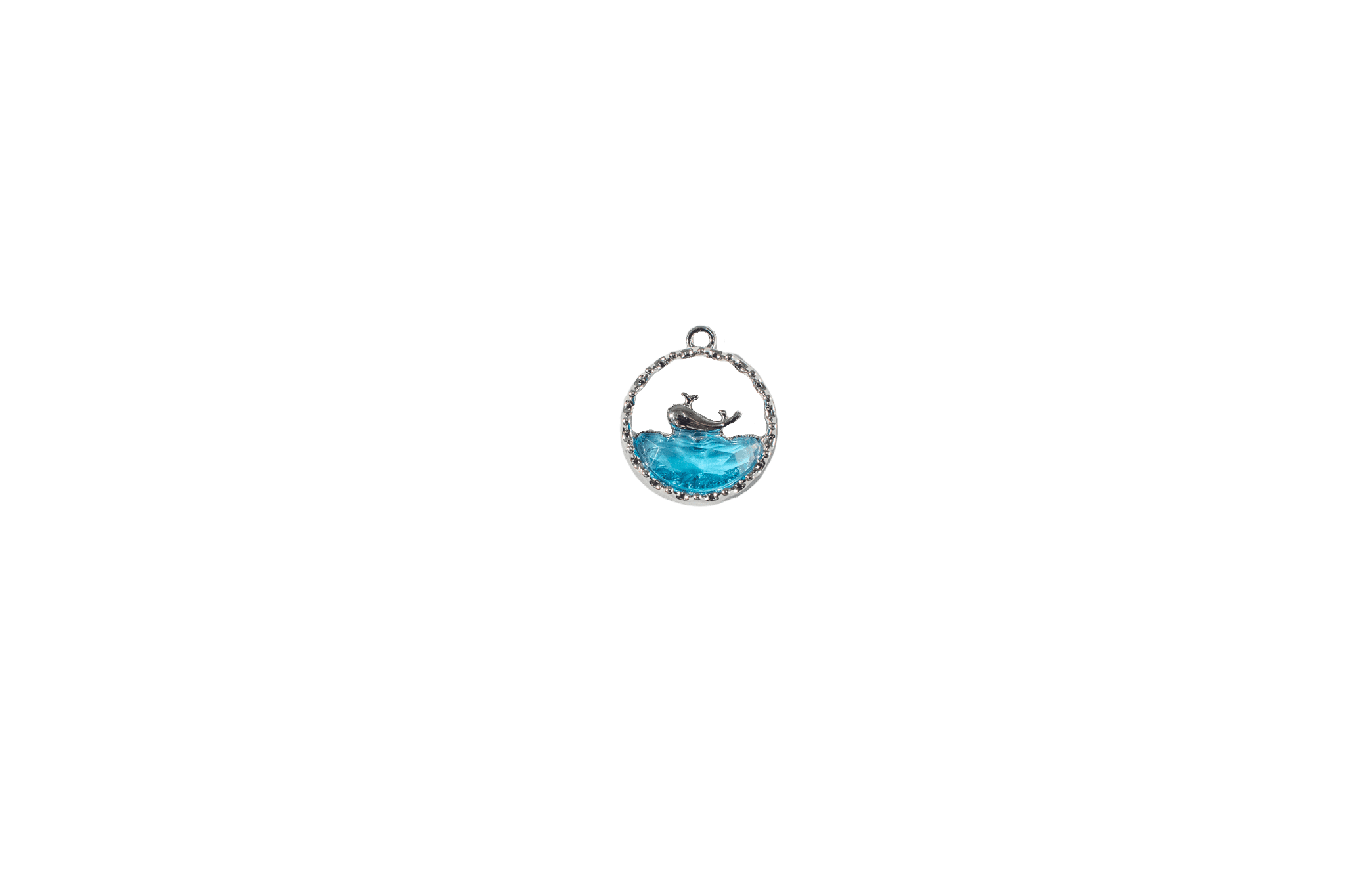 Whale and Ocean Charm