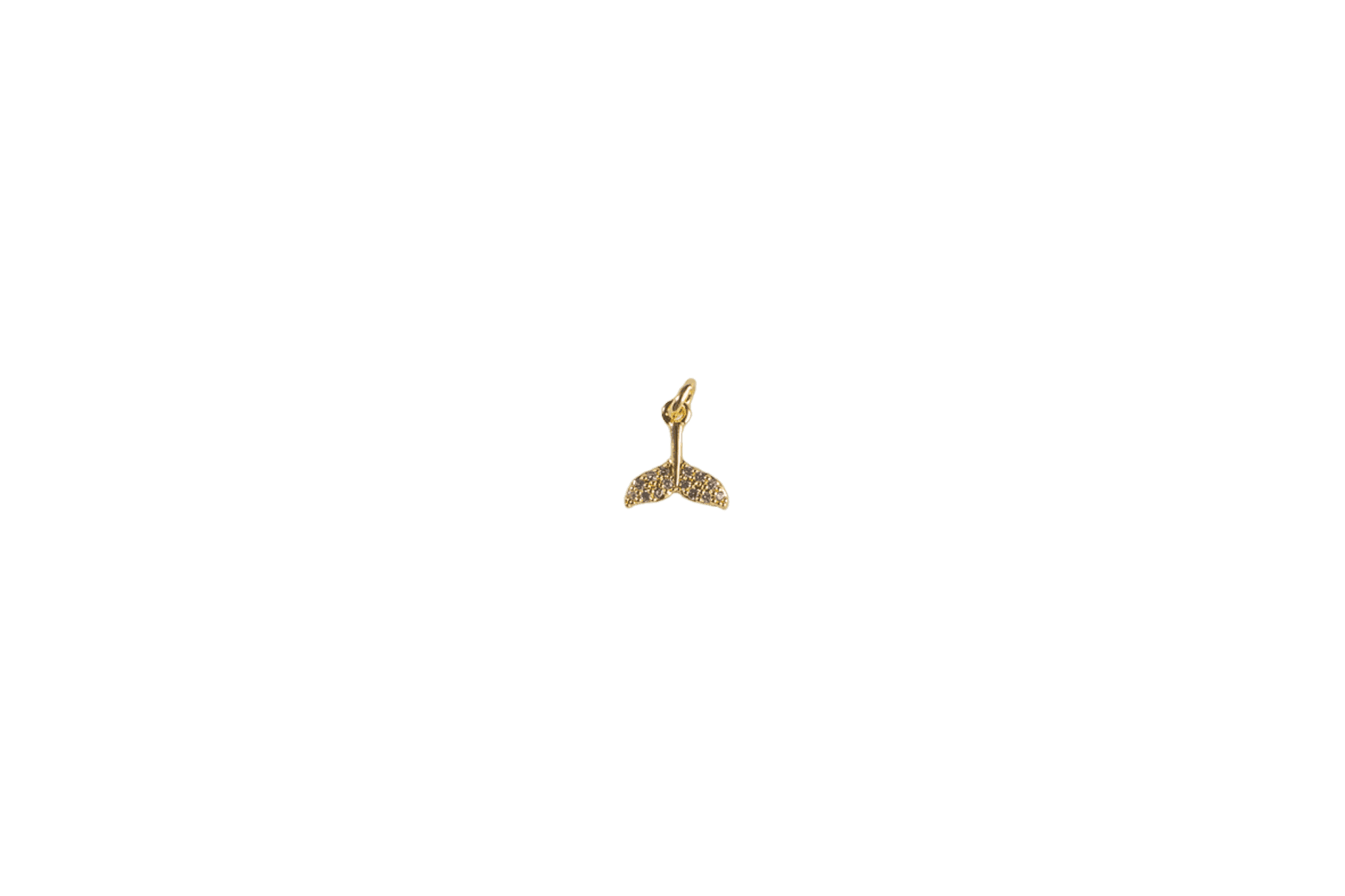 Whale Tail Charm
