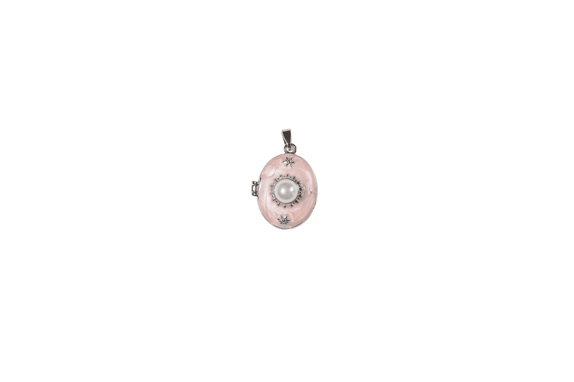 Pink Pearl Photo Locket