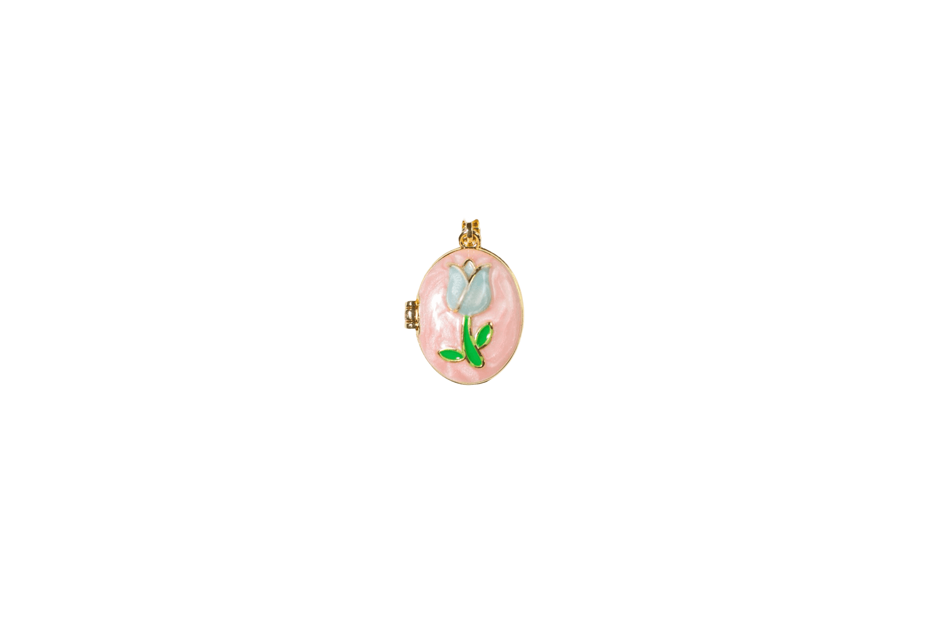 Rose Flower Photo Locket