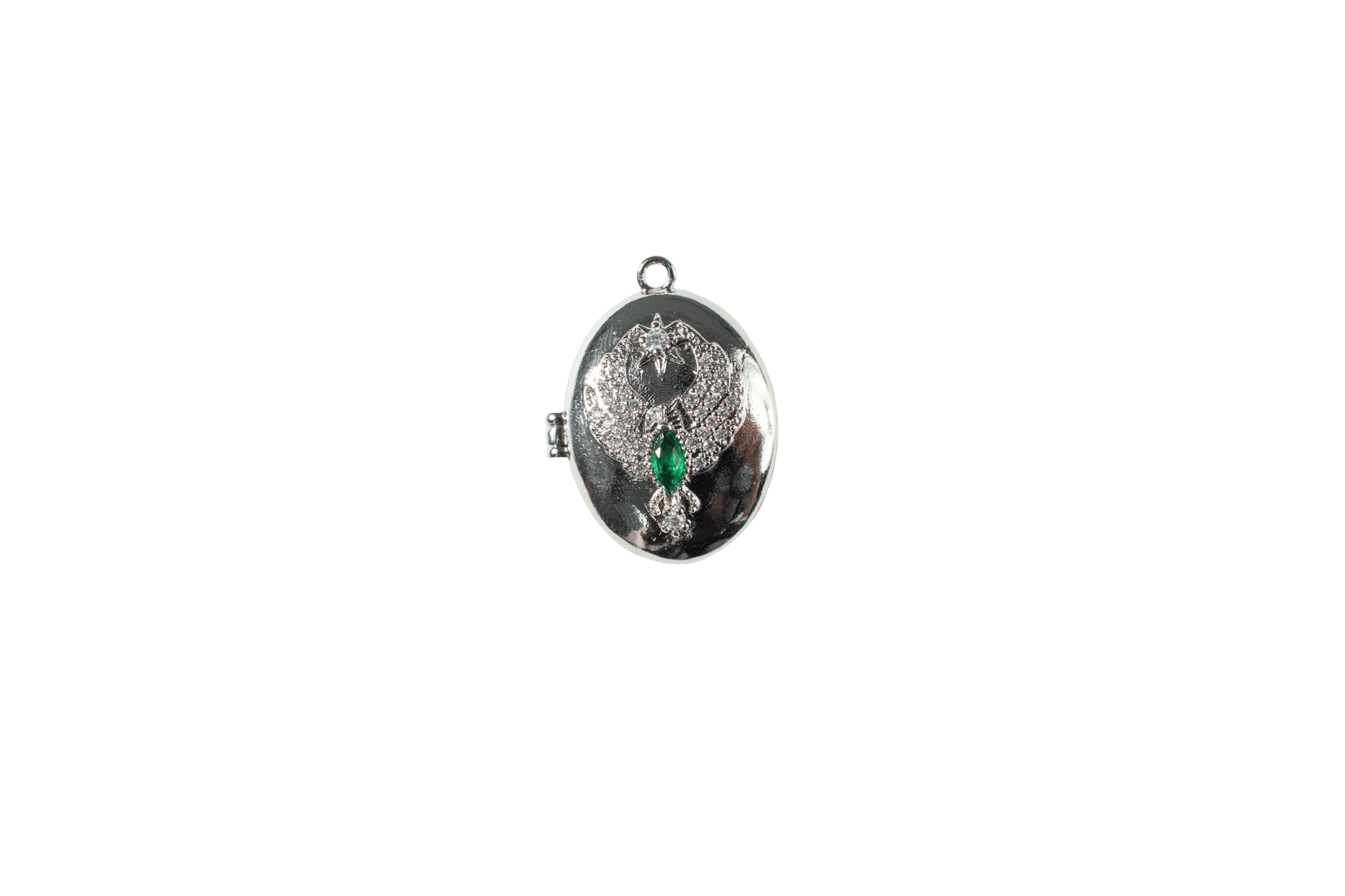 Elegant Bird Motif Locket