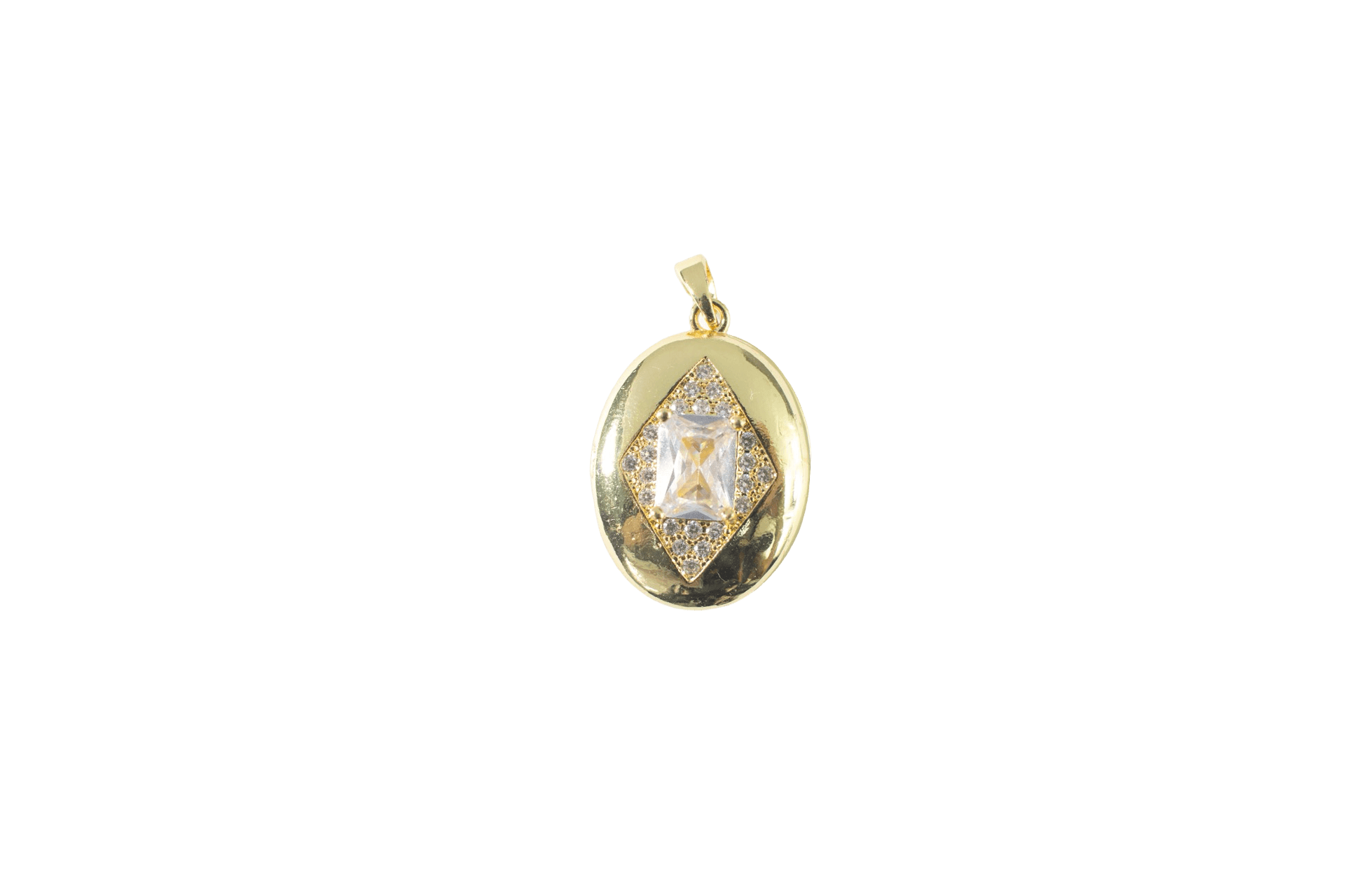 Elegant Diamond-Shaped Pendant