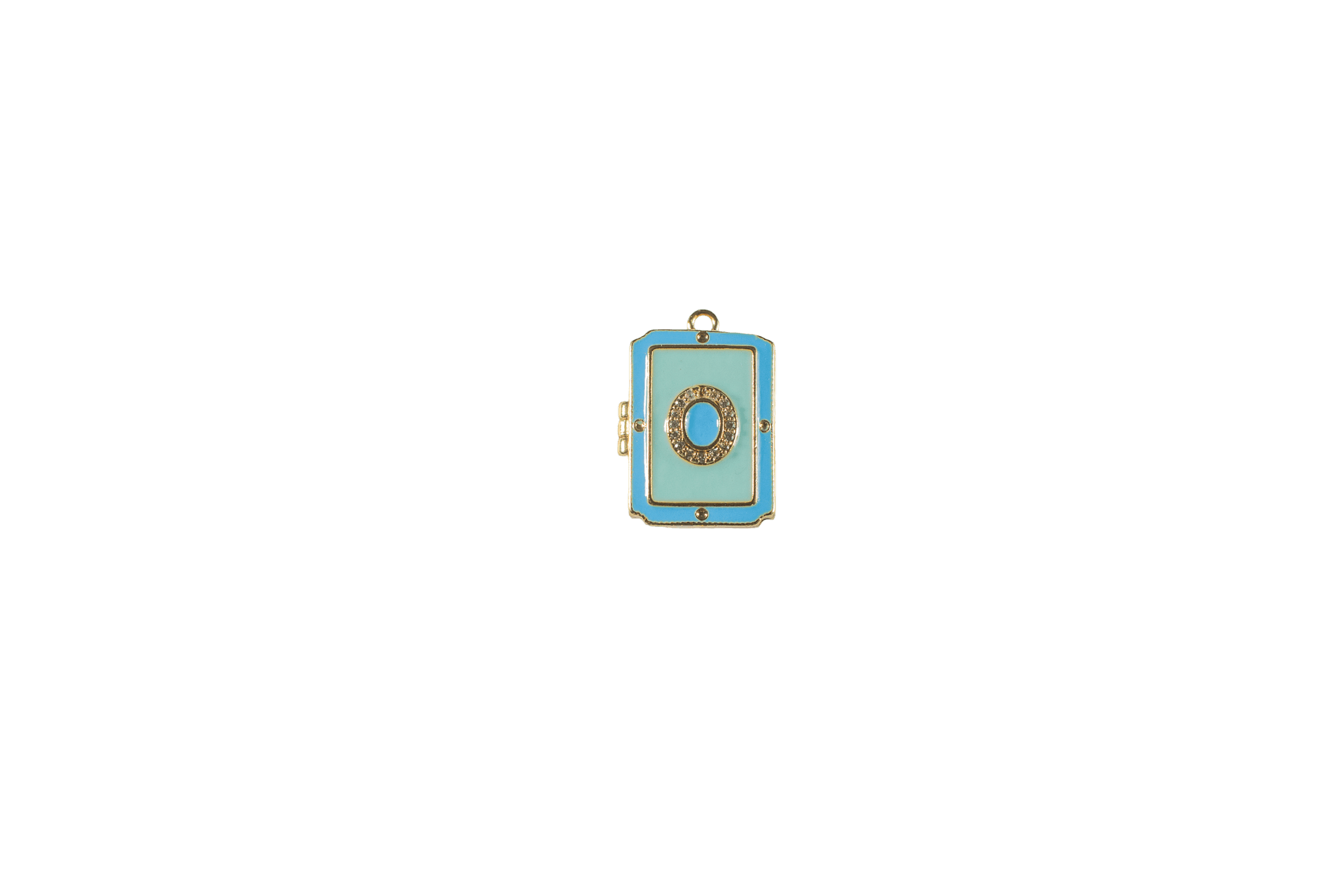Vintage Photo Locket Charm