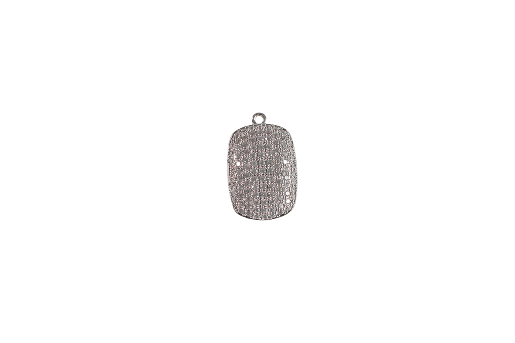 Sparkling Rectangular Pendant