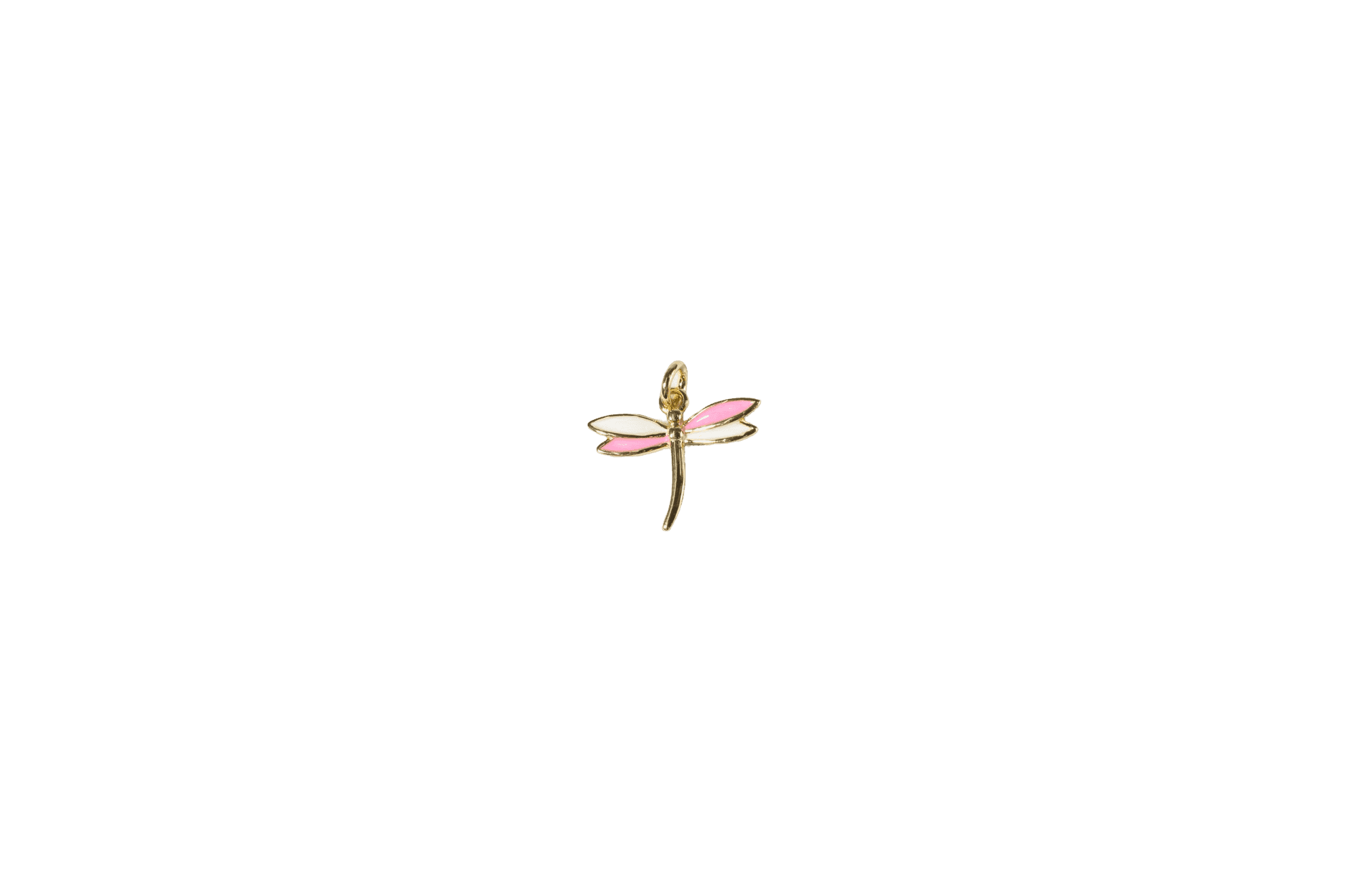 Gold Dragonfly Charm